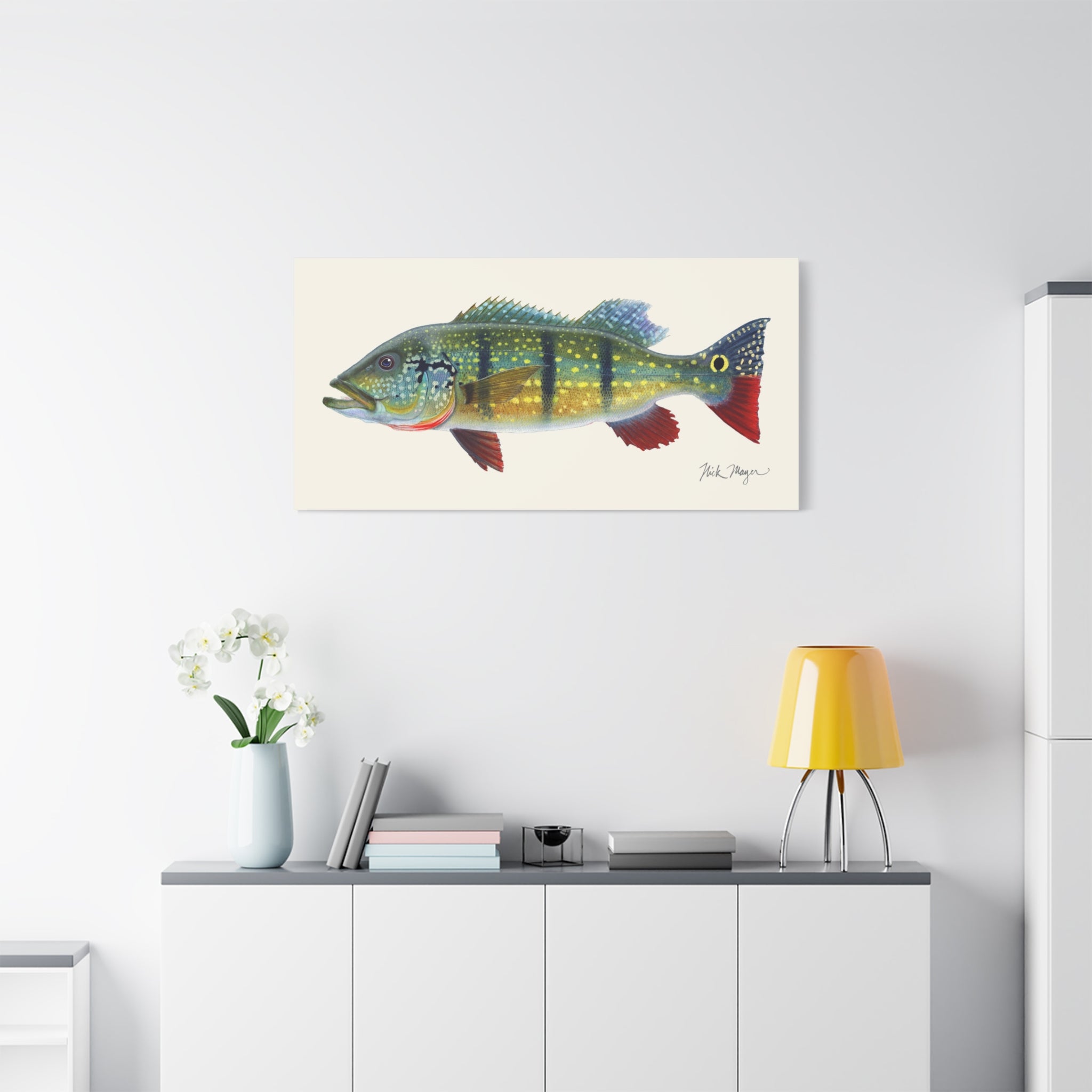 Peacock Bass Canvas Print