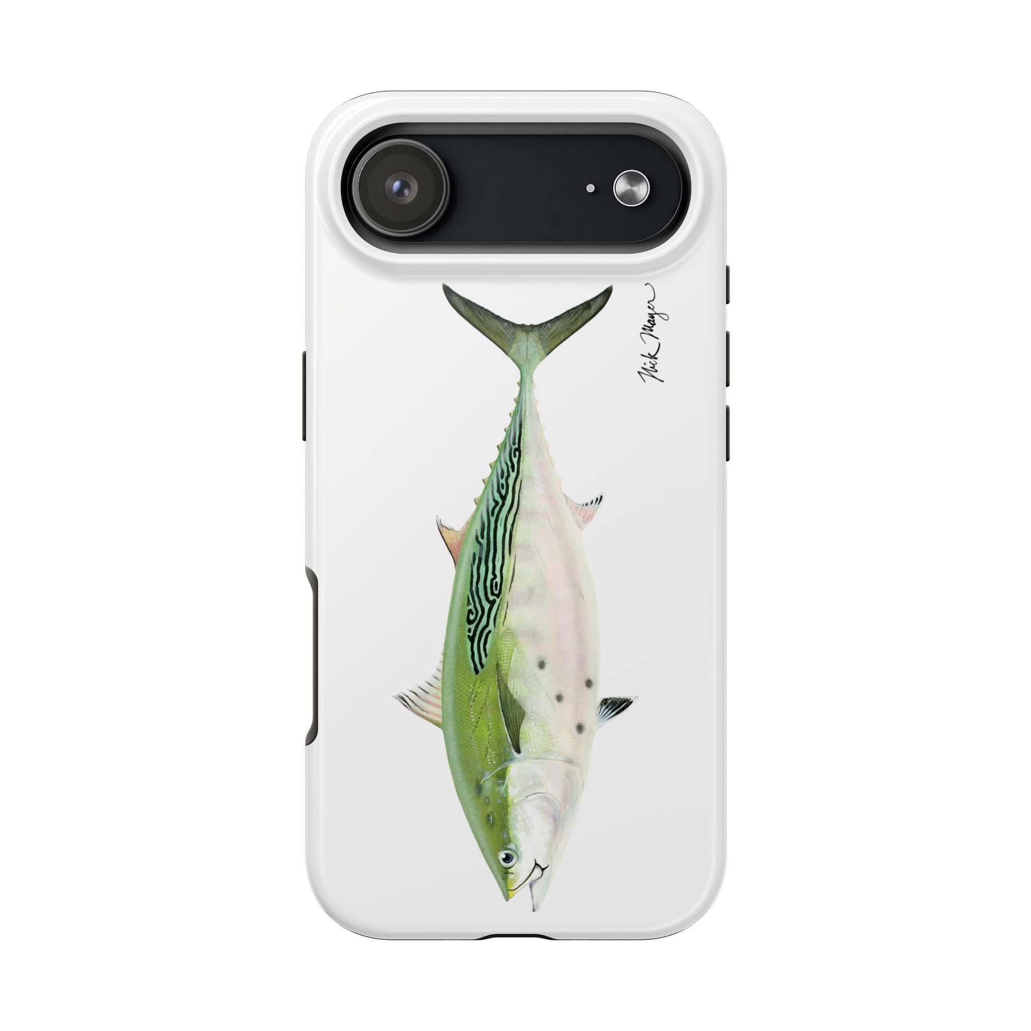 Albie White Phone Case (iPhone)