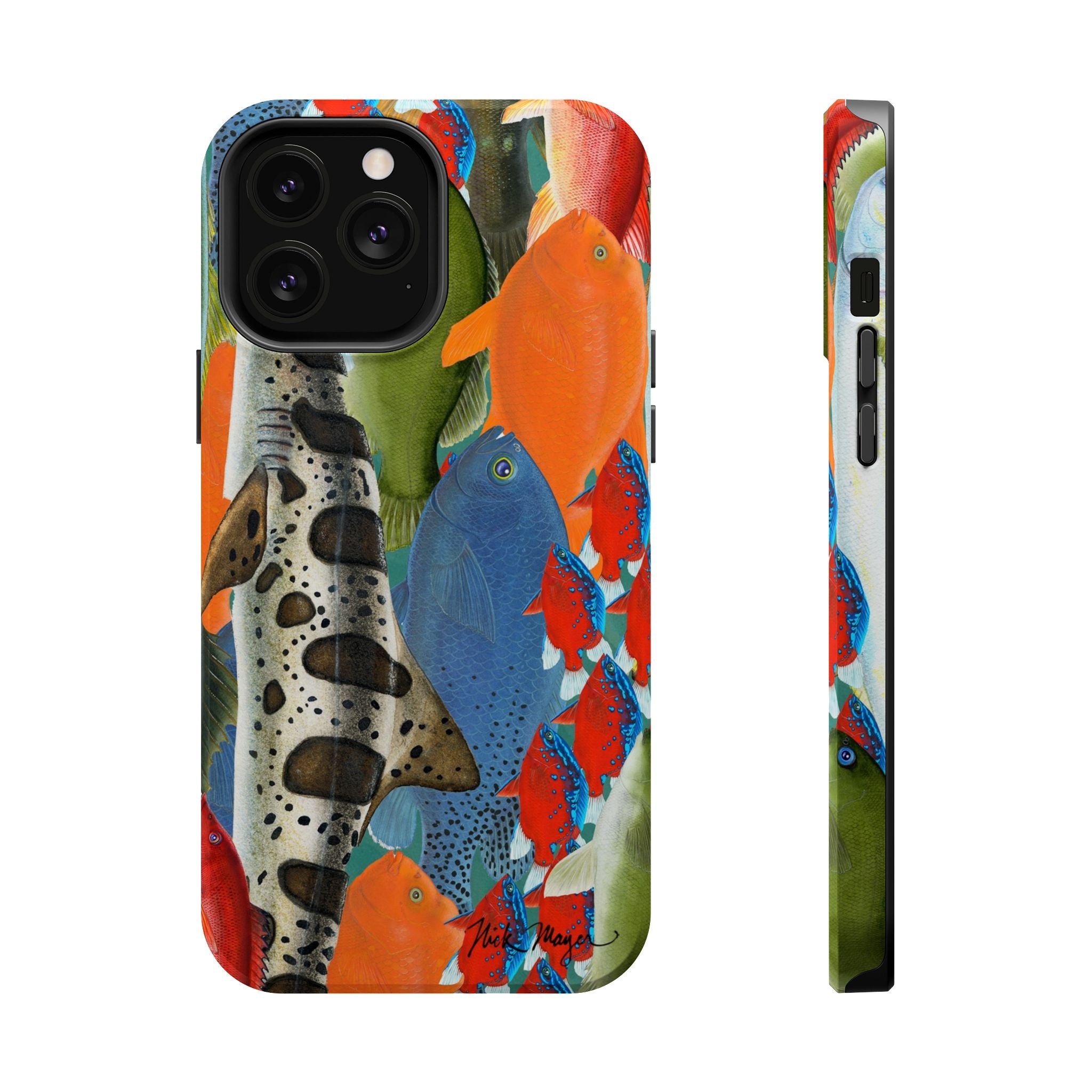 California Dive Fish MagSafe iPhone Case