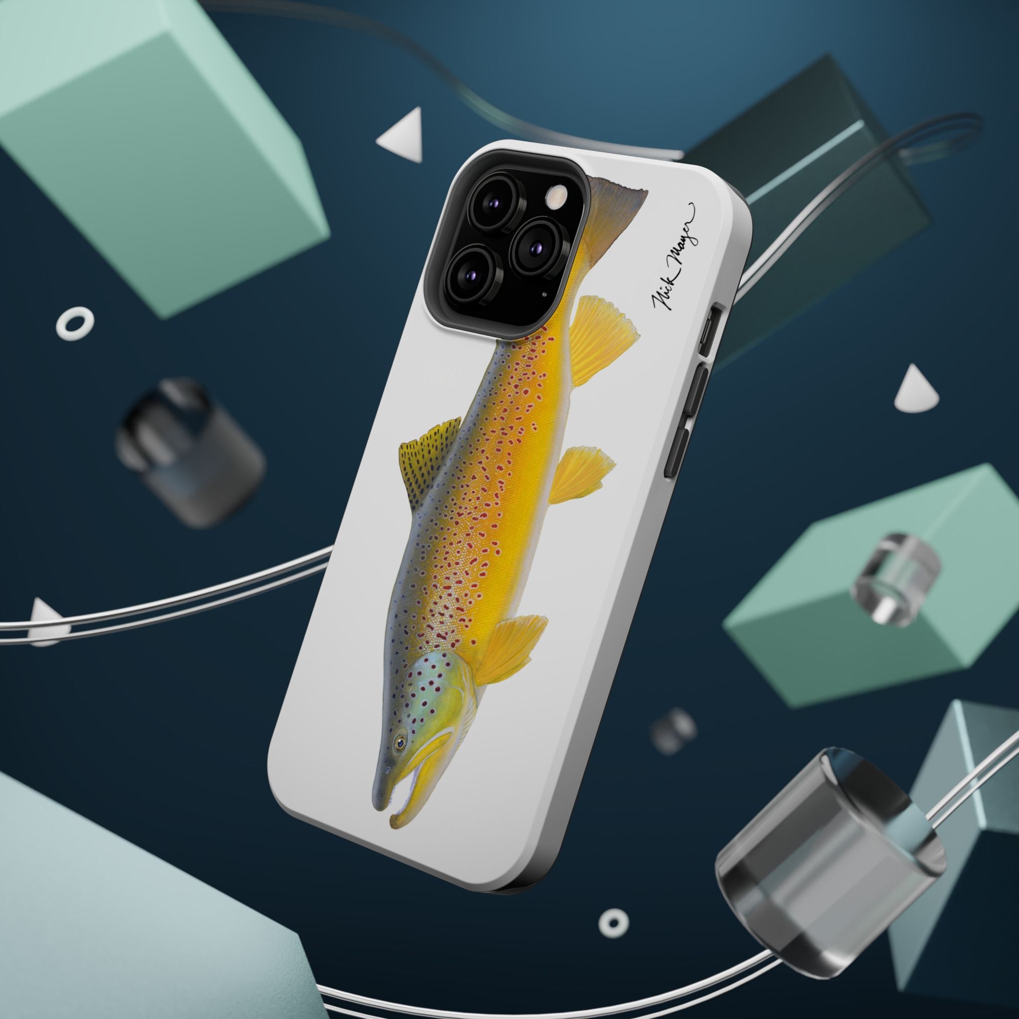 Brown Trout 3 MagSafe iPhone Case
