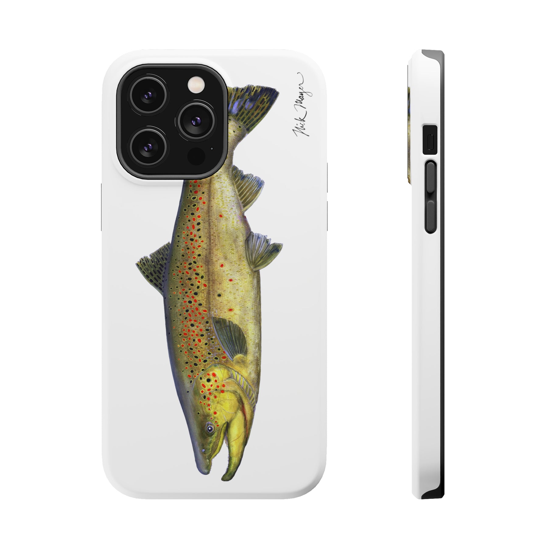 Brown Trout MagSafe iPhone Case