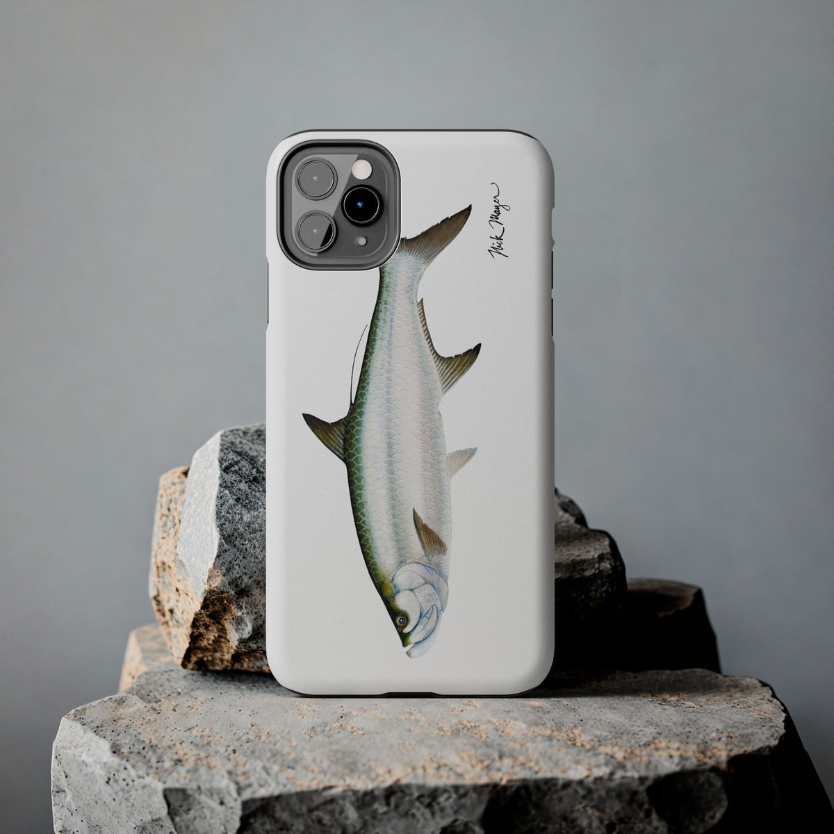 Tarpon White Phone Case (iPhone) Printify