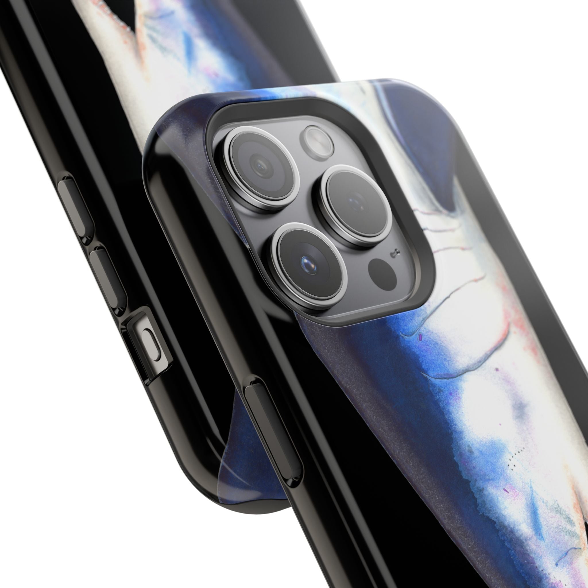 Mako Shark Face MagSafe Black iPhone Case