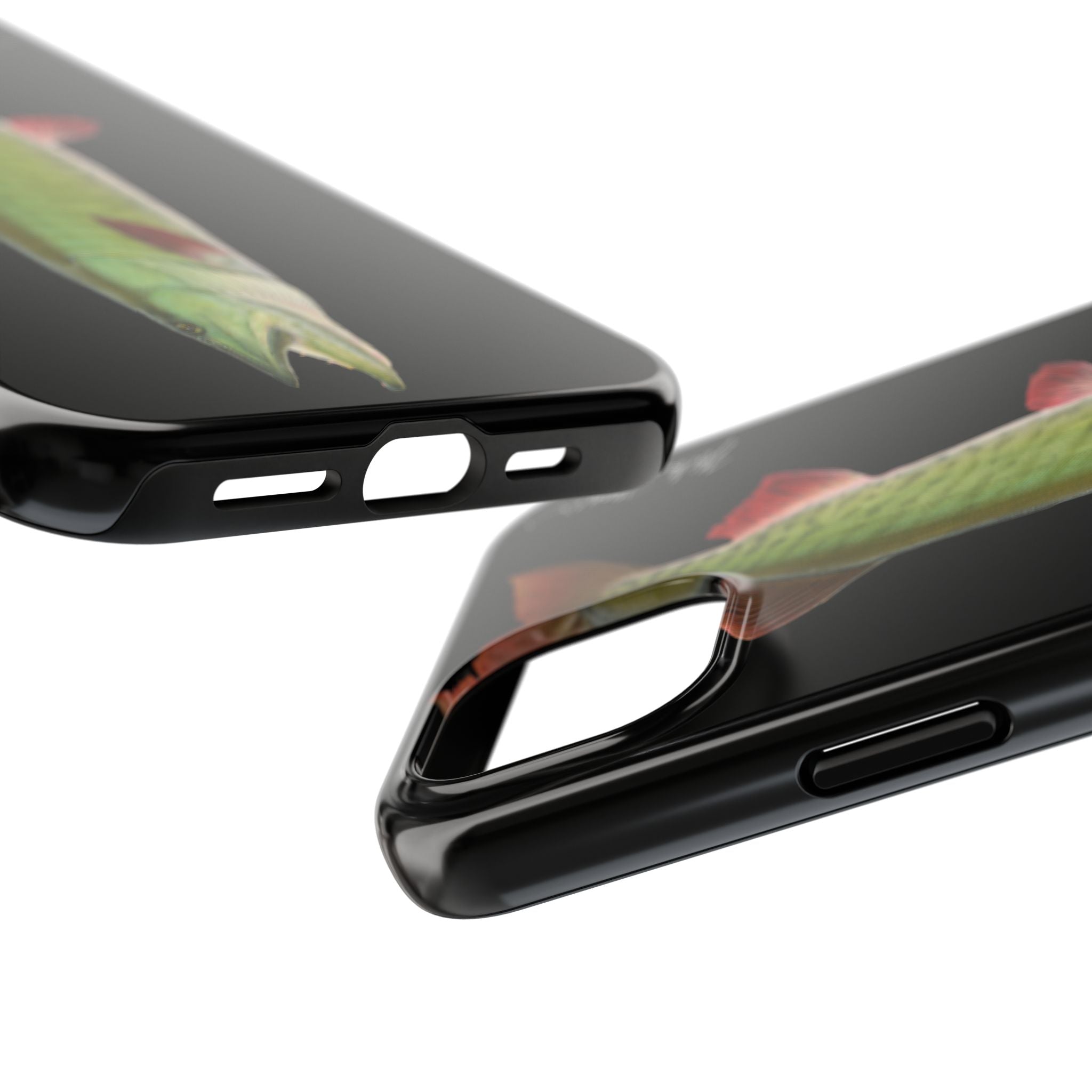 Trophy Muskie Black Phone Case (iPhone)