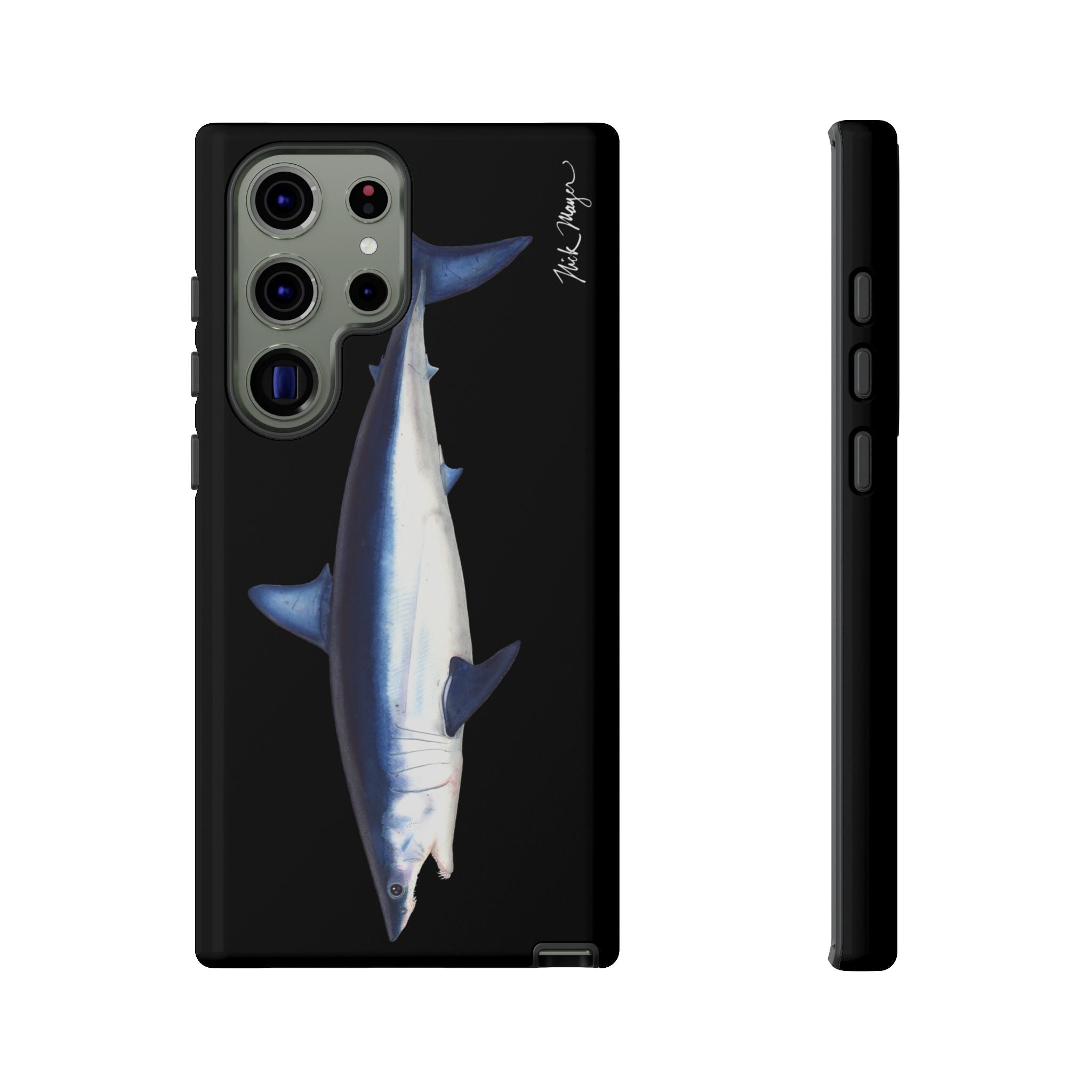 Mako Shark Black Phone Case (Samsung)
