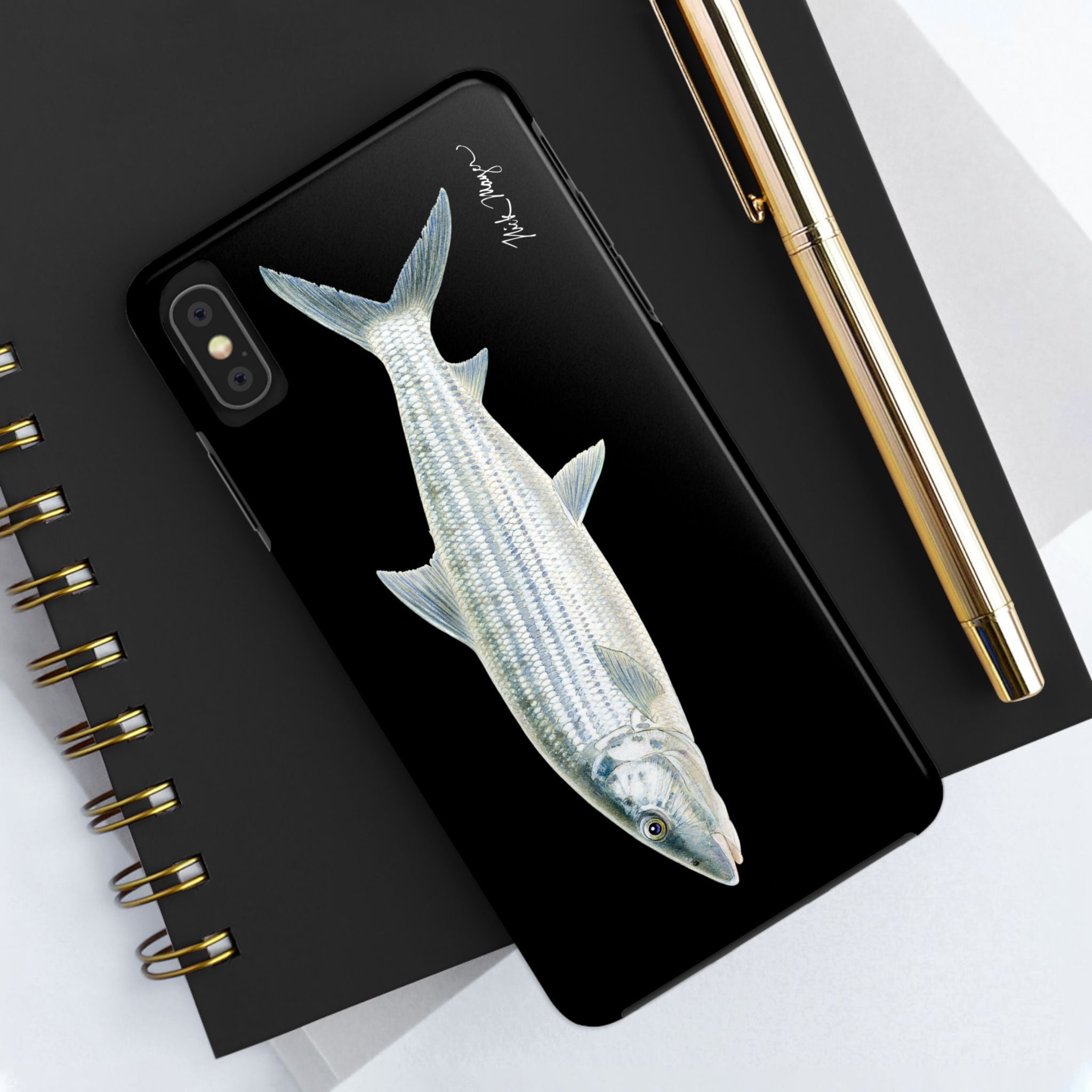 Bonefish Black Phone Case (iPhone)