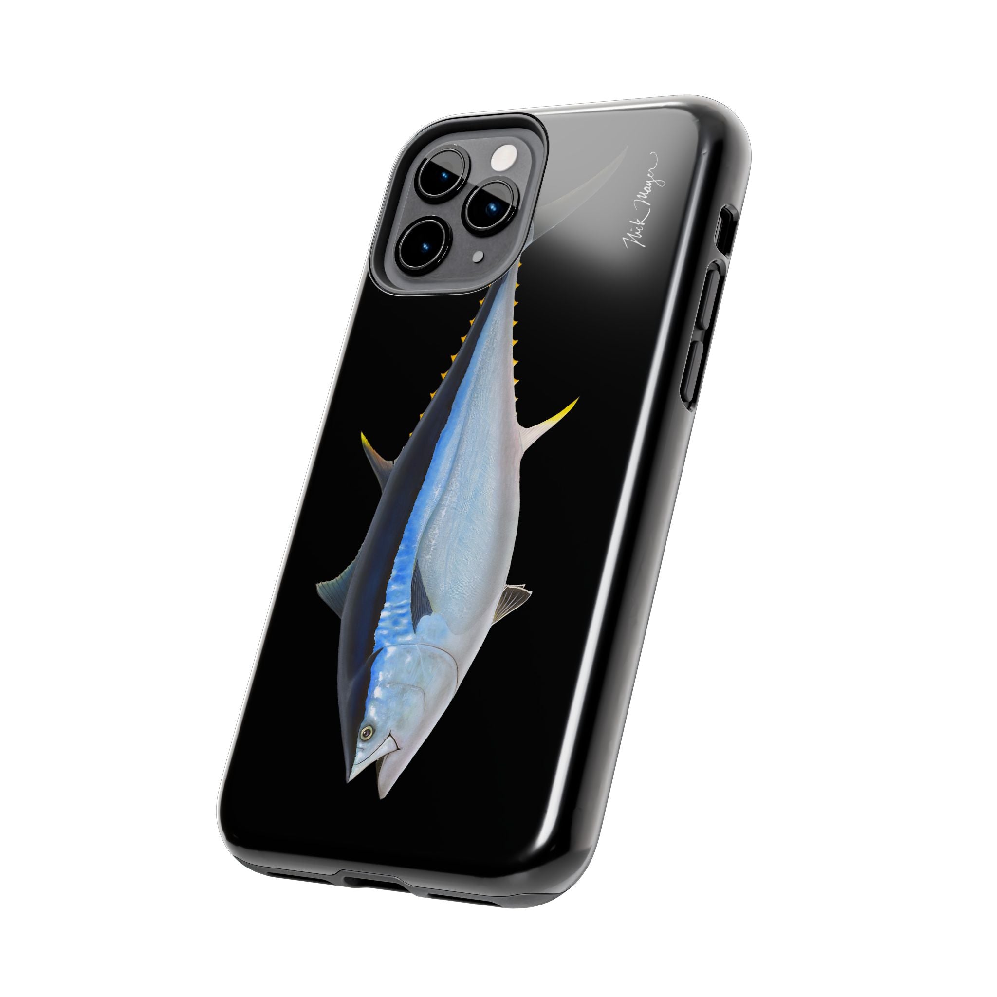 Giant Bluefin II Black Phone Case (iPhone)