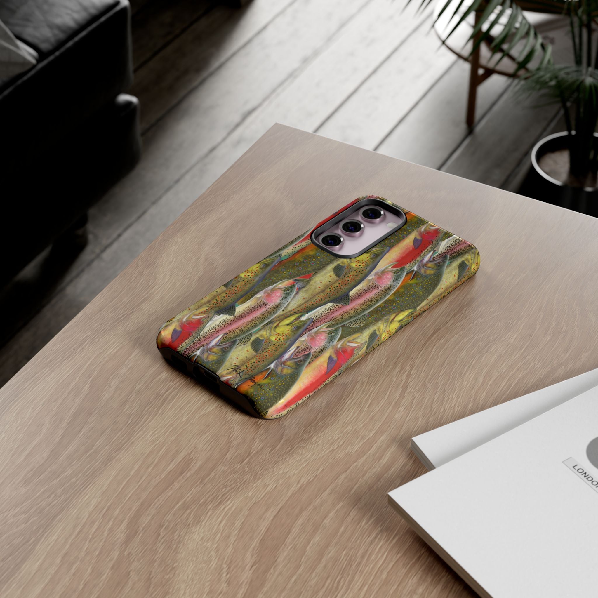 NEW Trout Angler Phone Case (Samsung) Printify