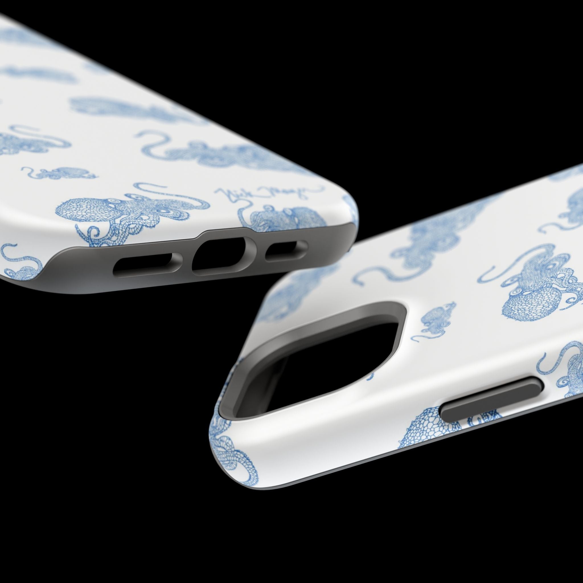 Blue Octopus 2 MagSafe iPhone Case