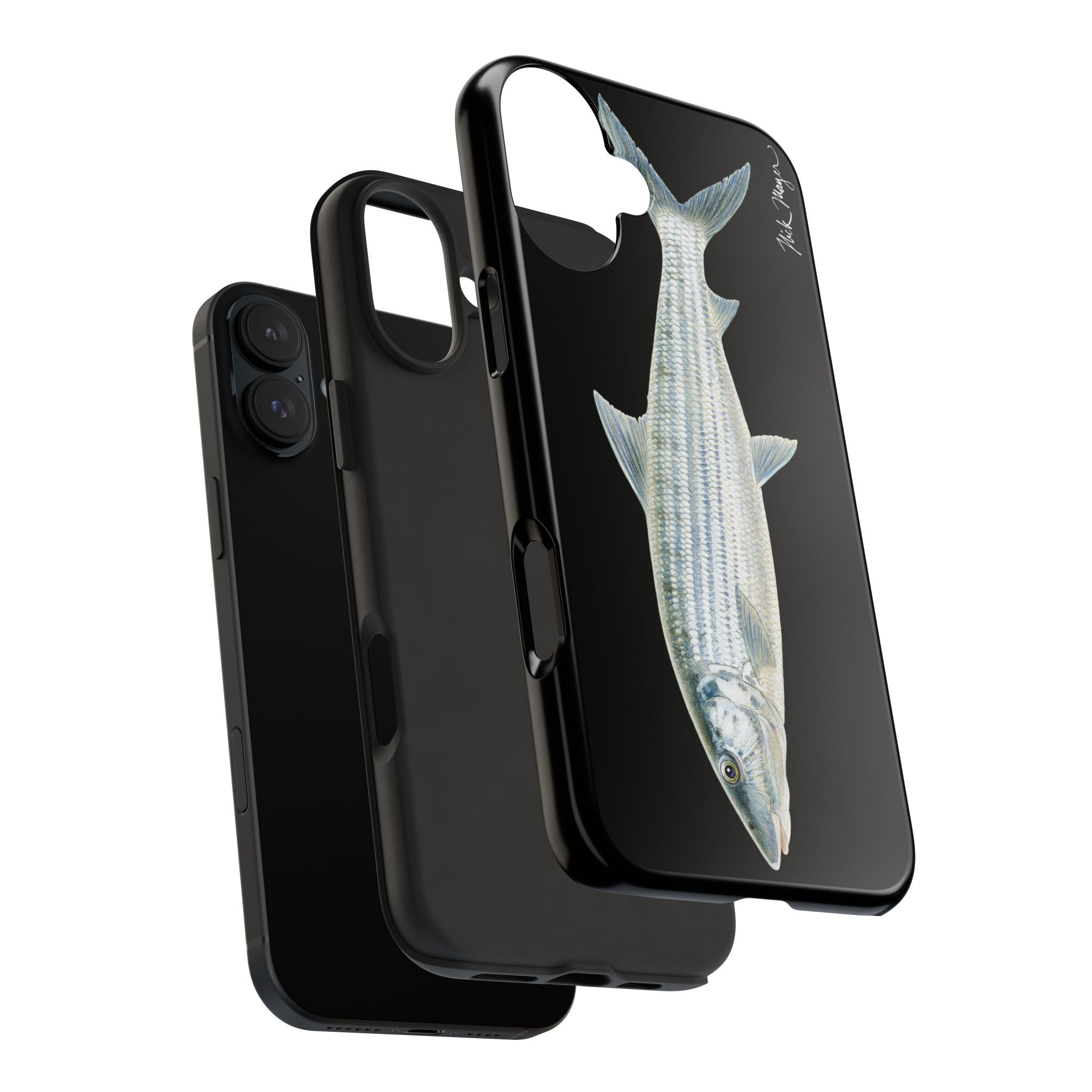 Bonefish Black Phone Case (iPhone)