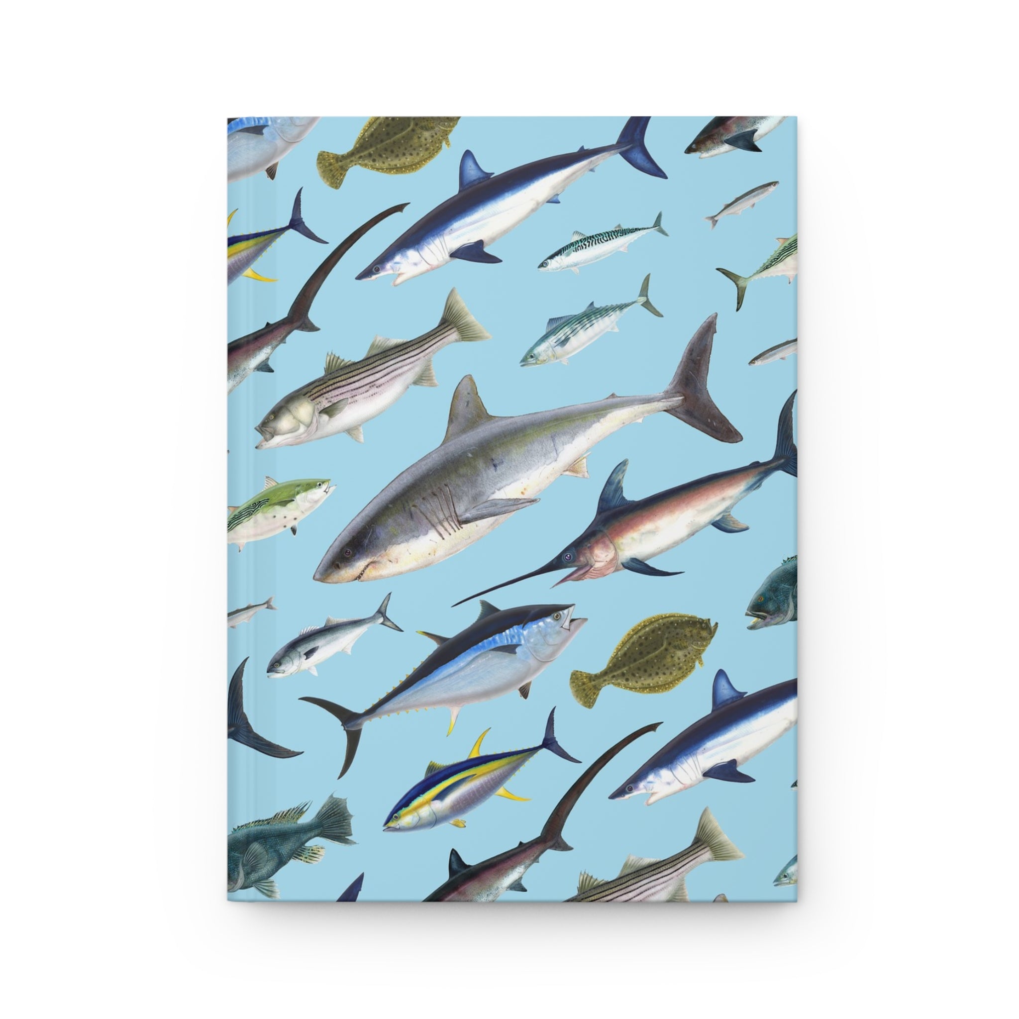 Atlantic Fish II Hardcover Journal/ Notebook