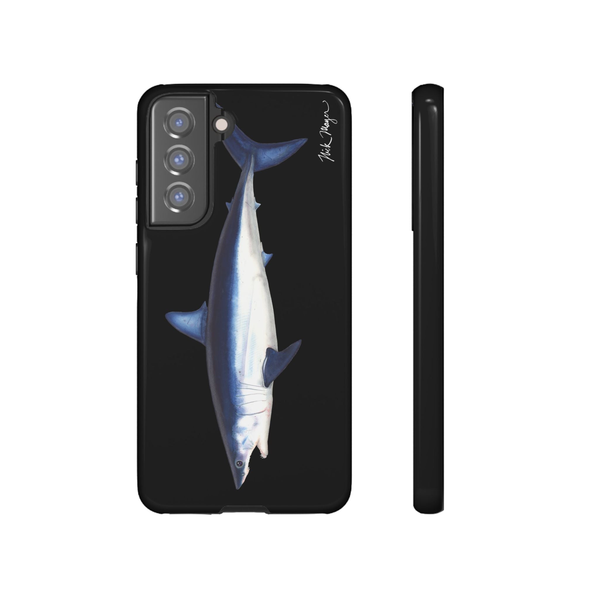 Mako Shark Black Phone Case (Samsung)