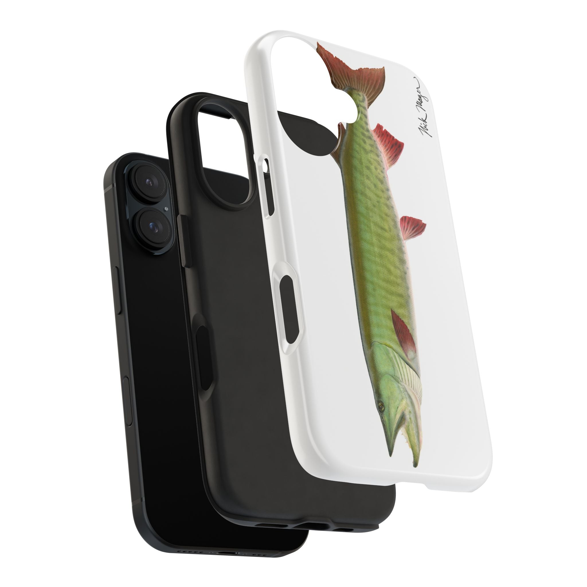 Trophy Muskie White Phone Case (iPhone)