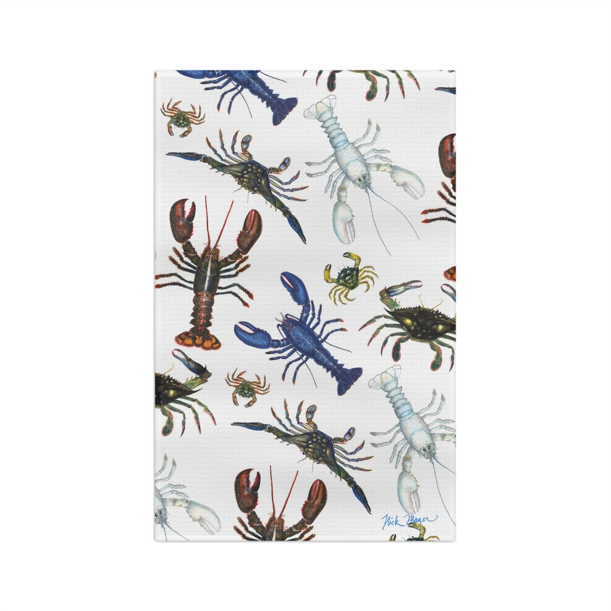 Lobsters 2 Soft Kitchen Towel
