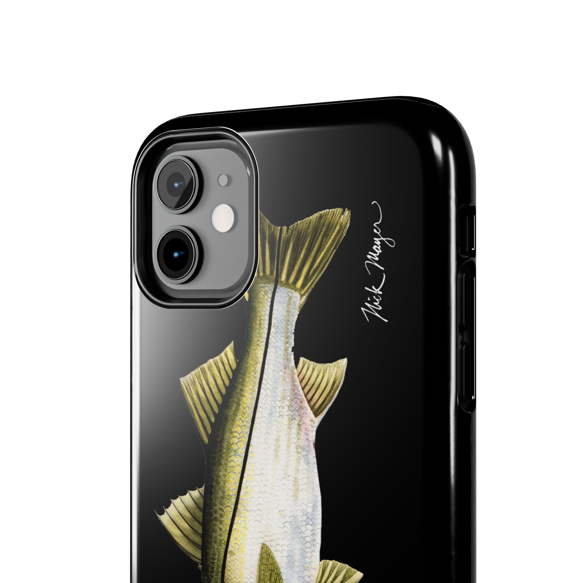 Snook Black Phone Case (iPhone)