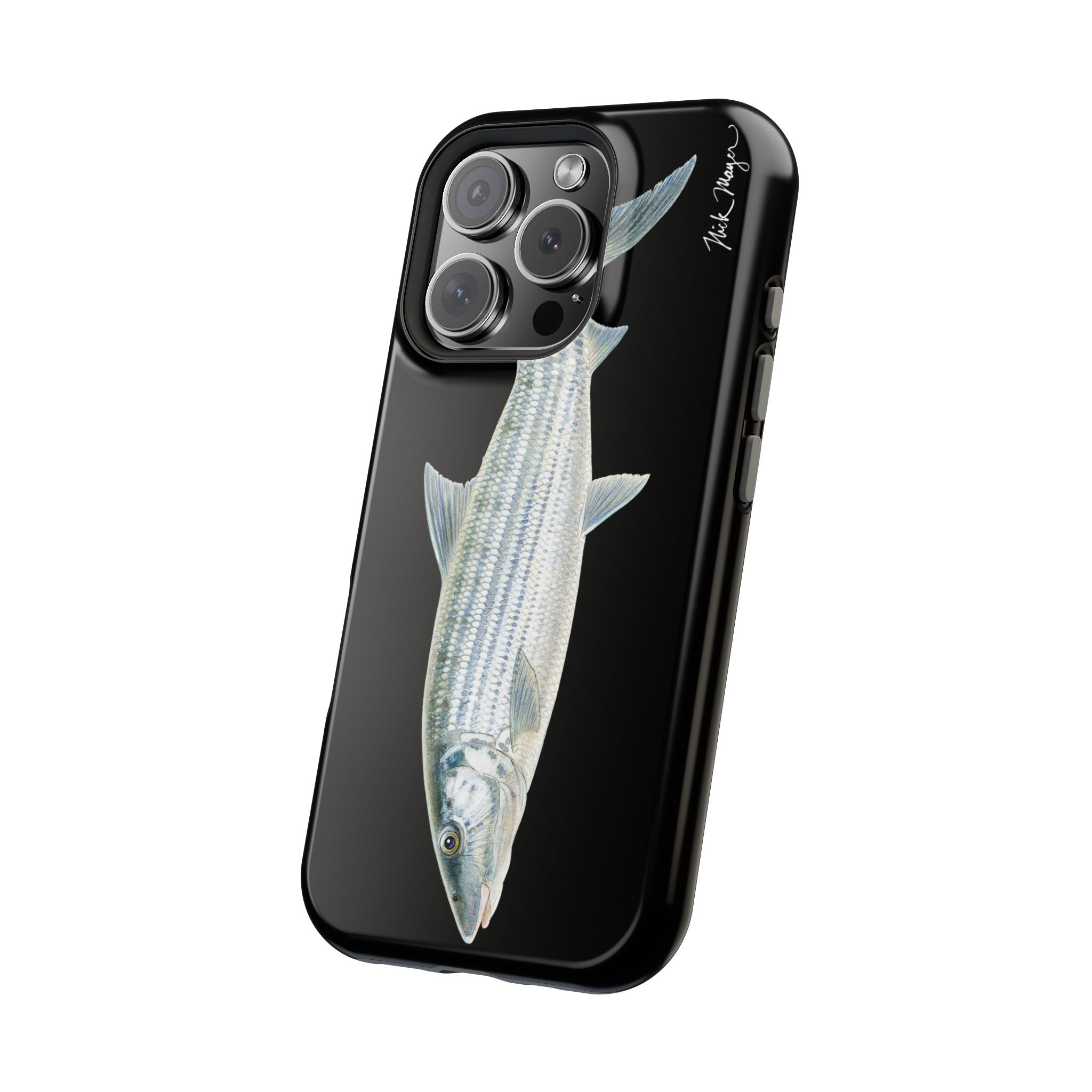 Bonefish MagSafe Black iPhone Case