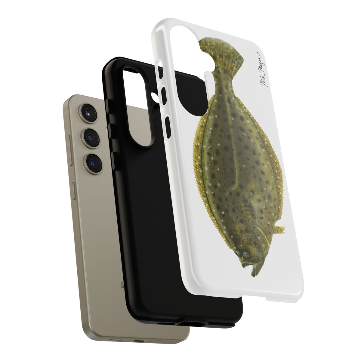 Fluke/ Flounder Phone Case (Samsung) Printify