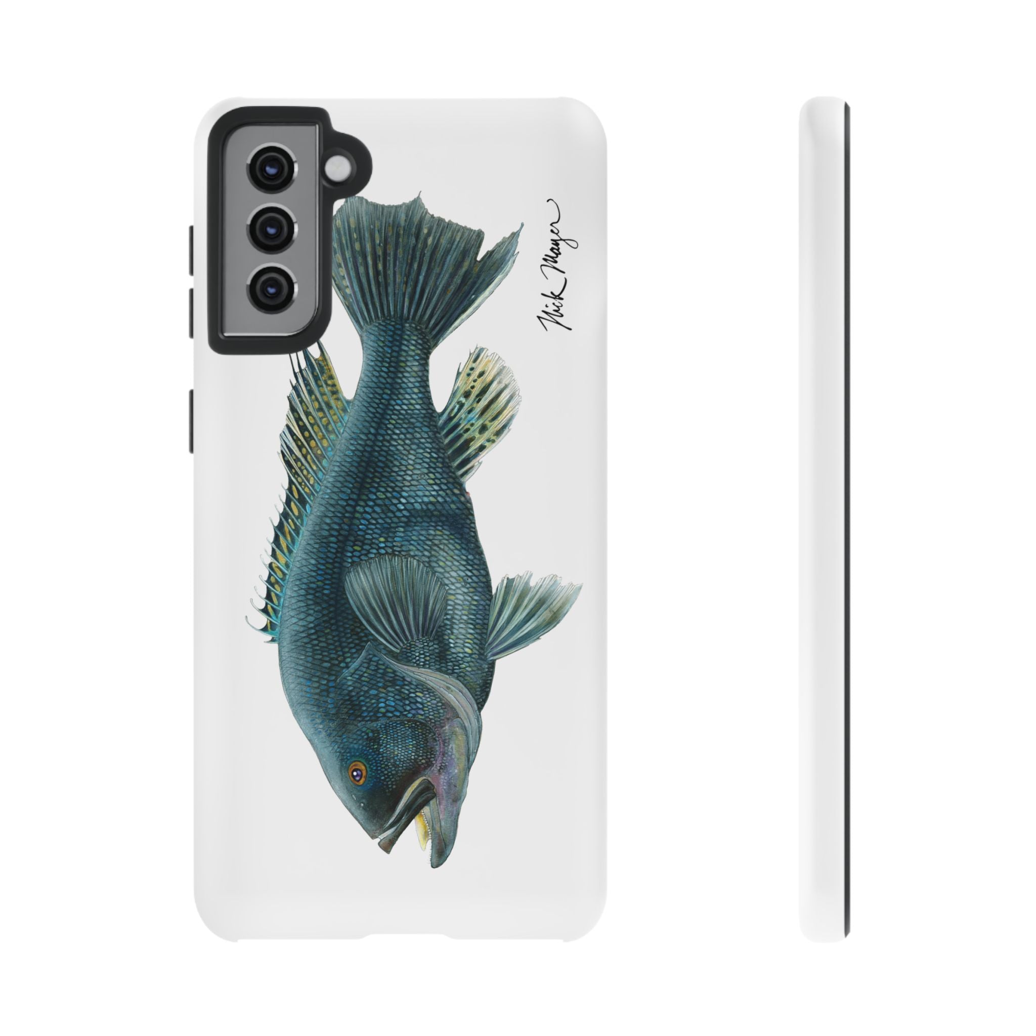 Black Sea Bass Phone Case (Samsung) Printify
