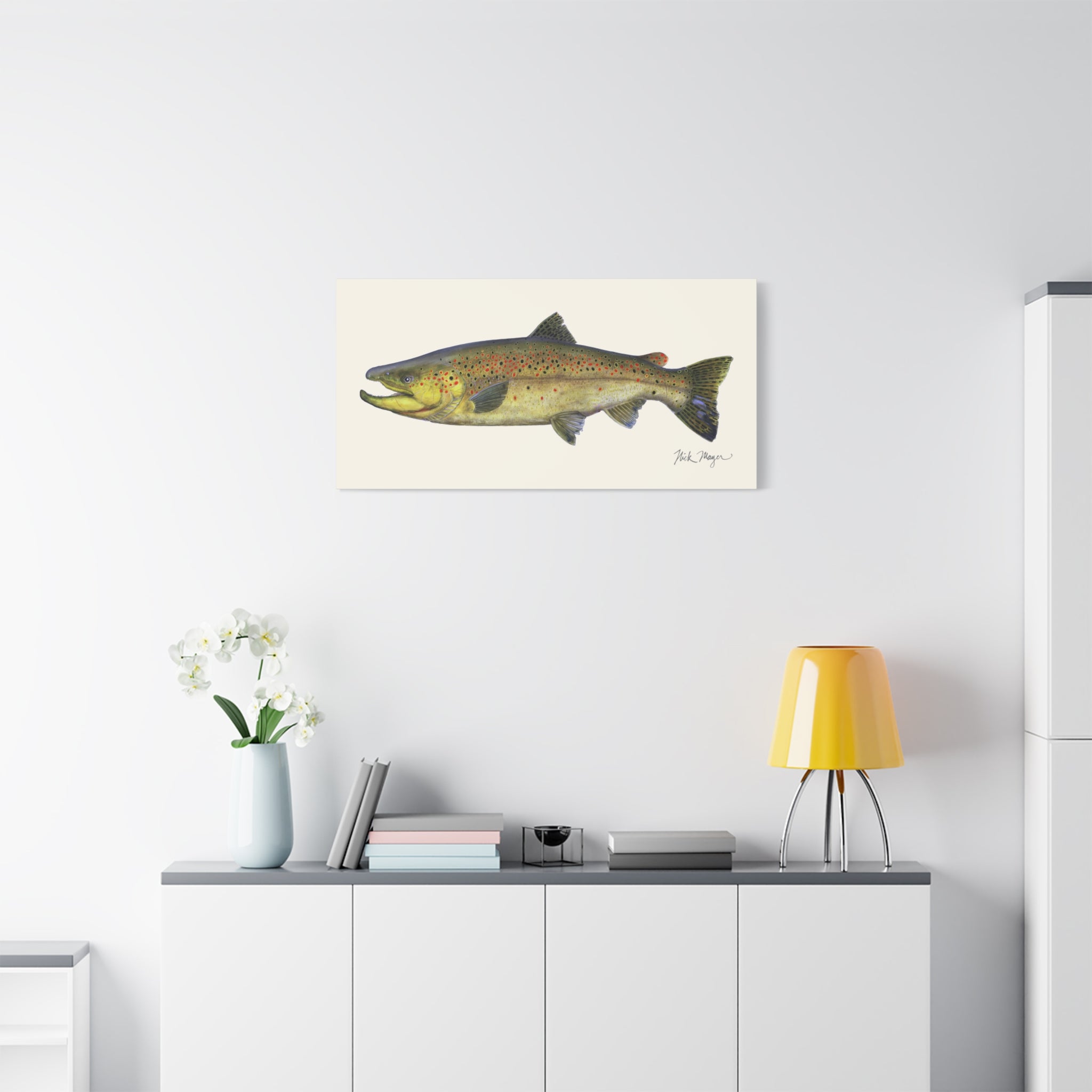 Brown Trout Canvas Print