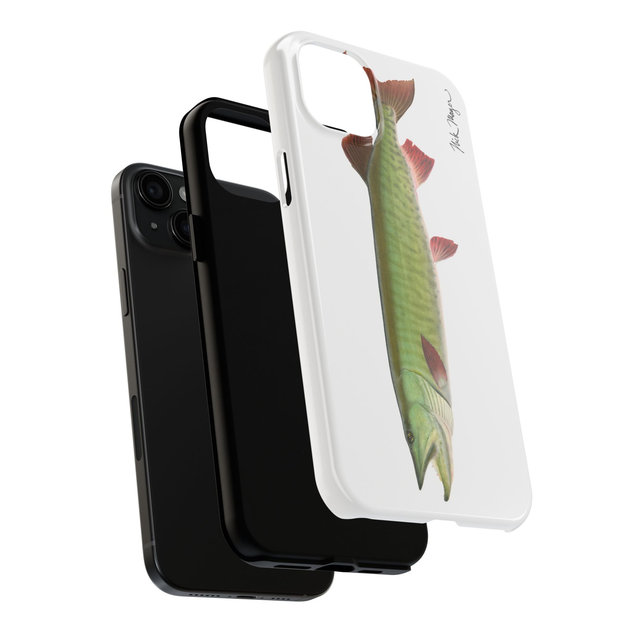 Trophy Muskie White Phone Case (iPhone)