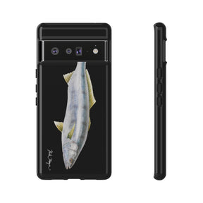 White Sea Bass Phone Case (Samsung) - black