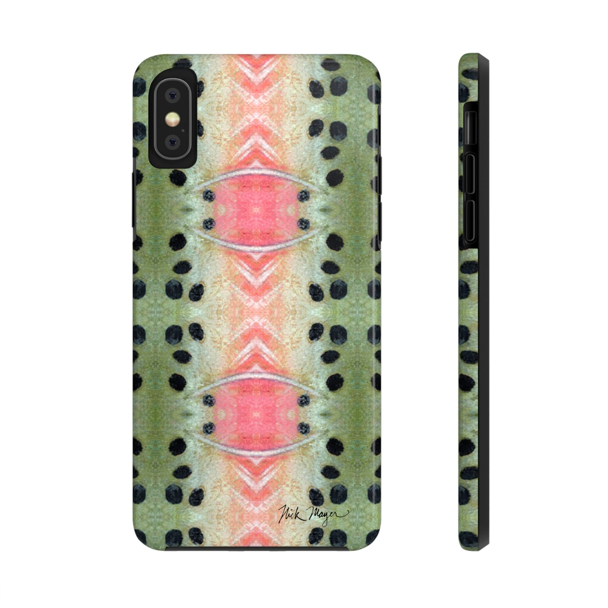 Rainbow Trout Pattern Phone Case (iPhone)
