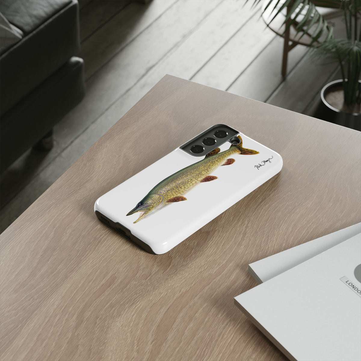 Copy of Northern Pike Phone Case (Samsung) Printify