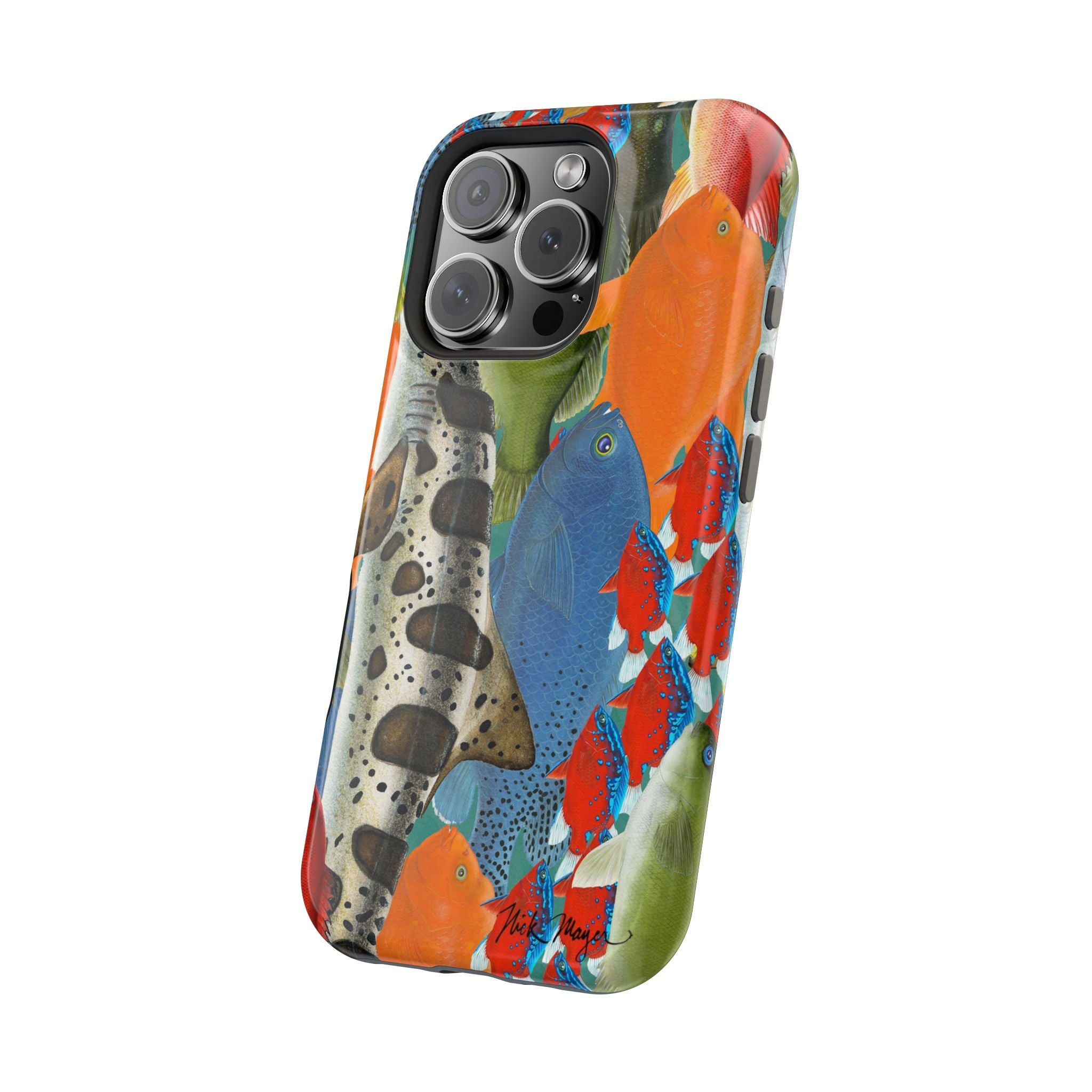 California Dive Fish MagSafe iPhone Case