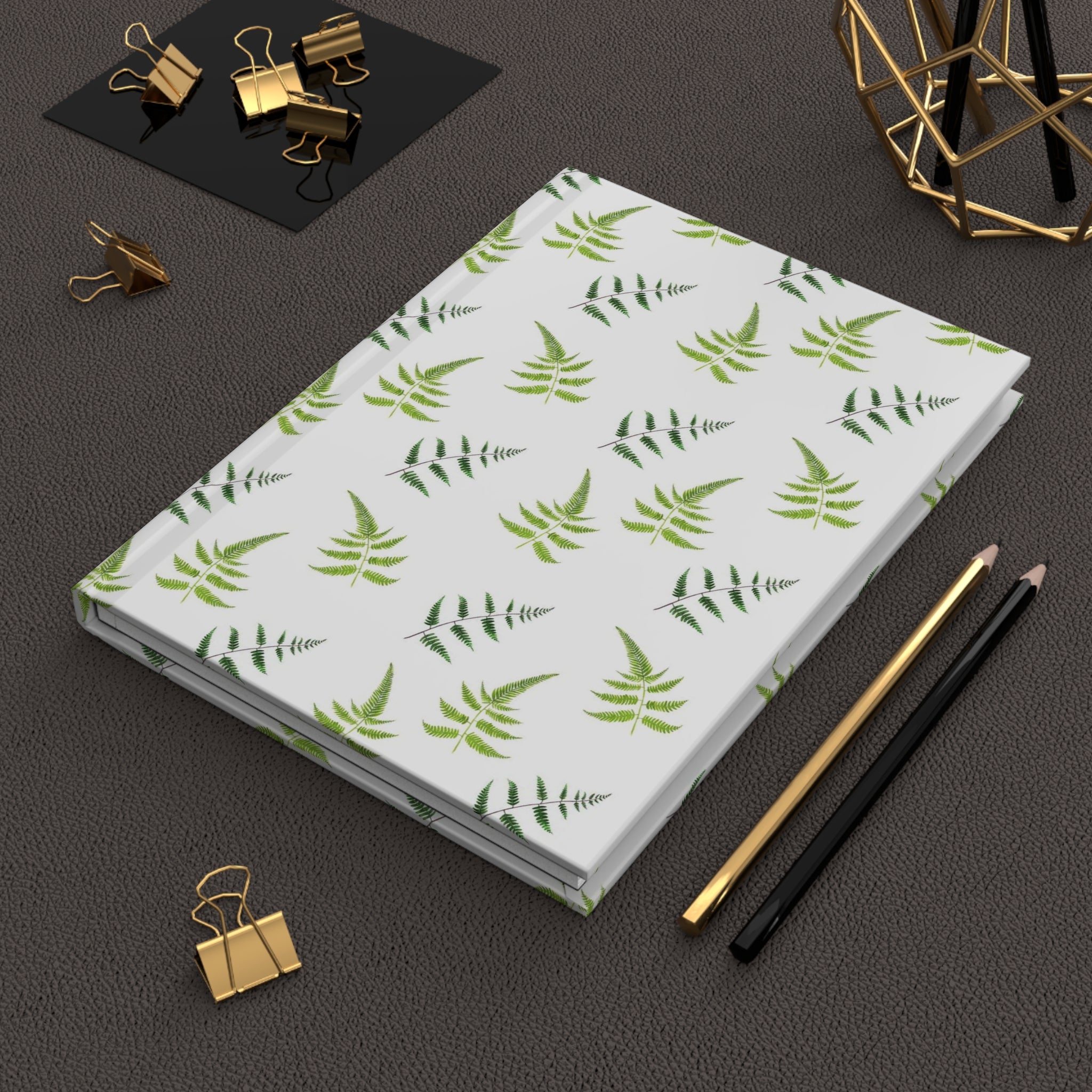 White Ferns Hardcover Journal/ Notebook