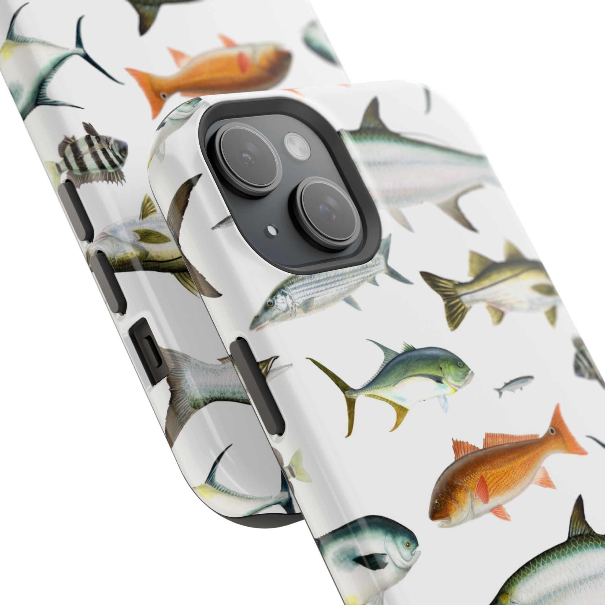 Southern Fish White MagSafe iPhone Case