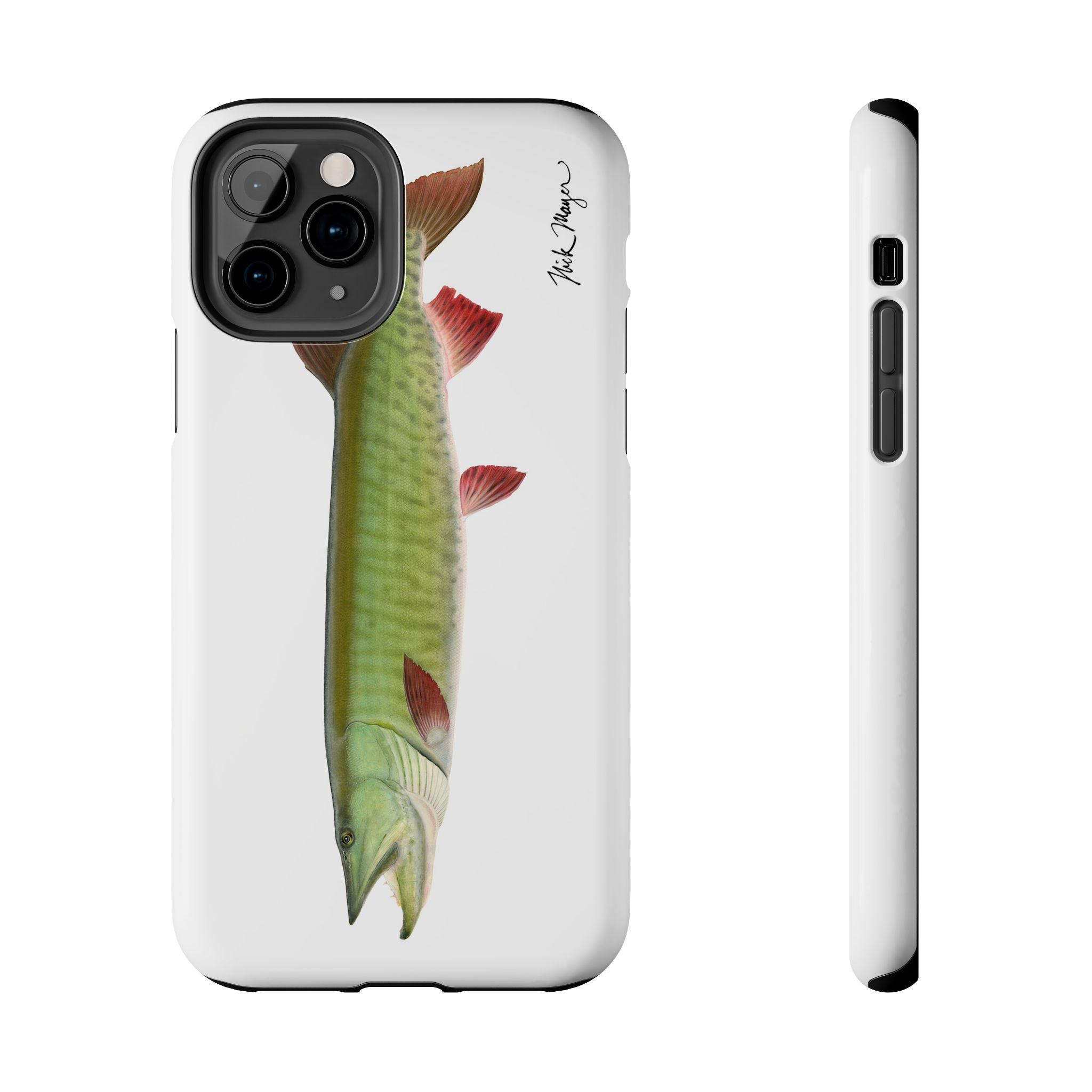 Trophy Muskie White Phone Case (iPhone)