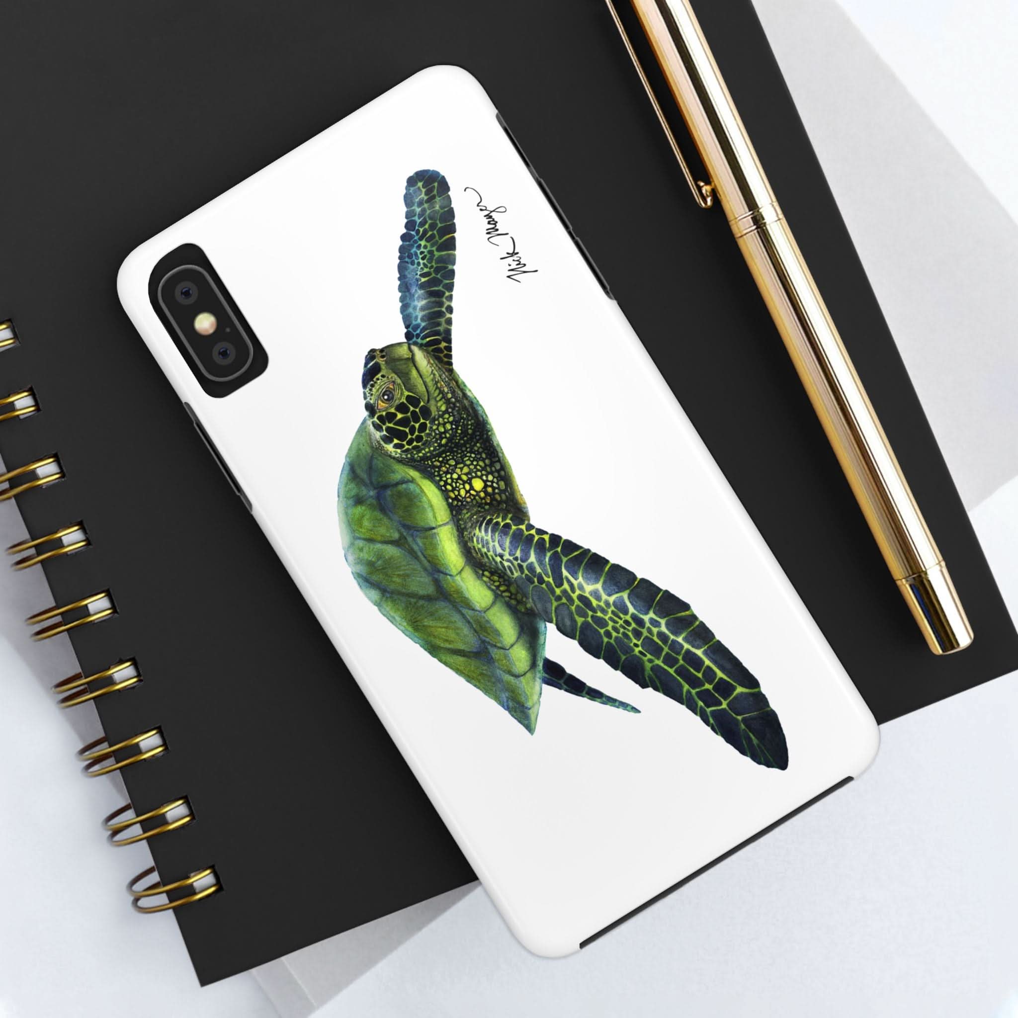 Green Sea Turtle Phone Case (iPhone)