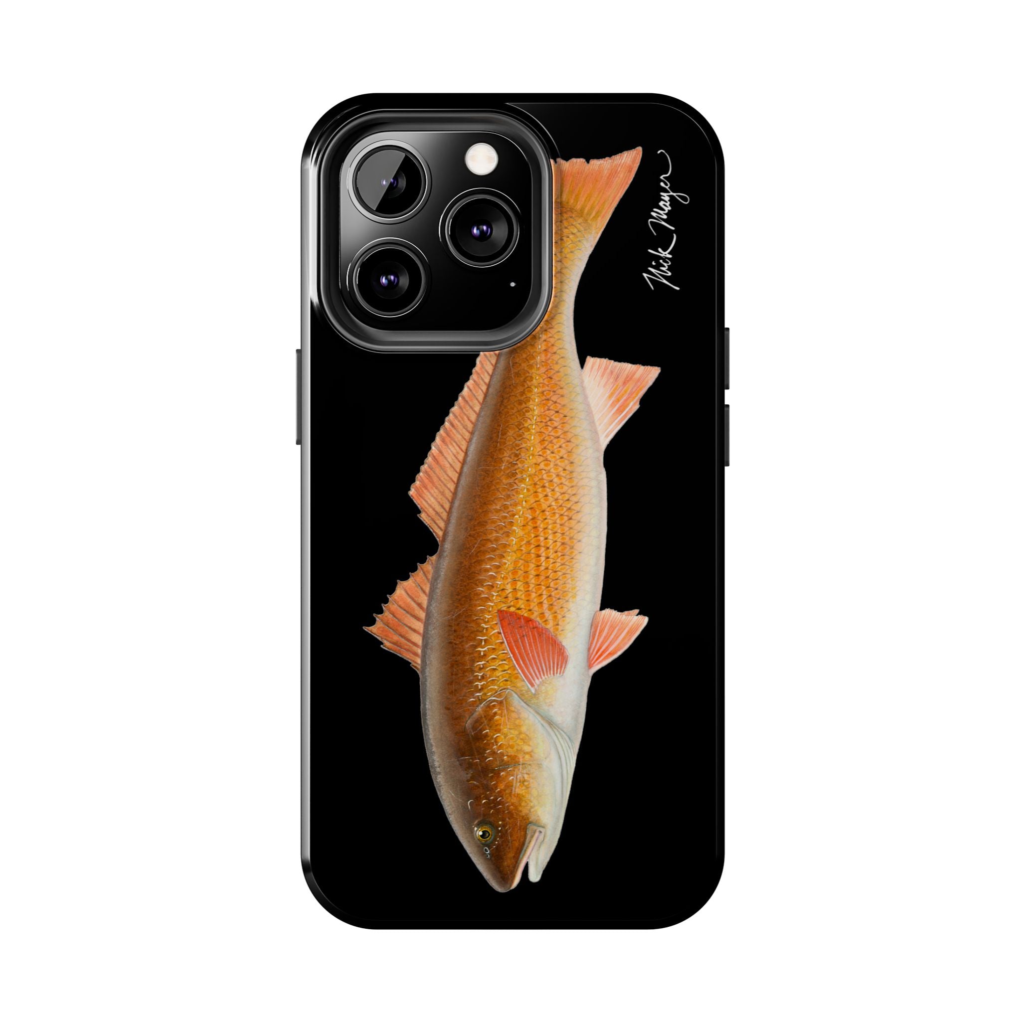 Redfish Black Phone Case (iPhone)