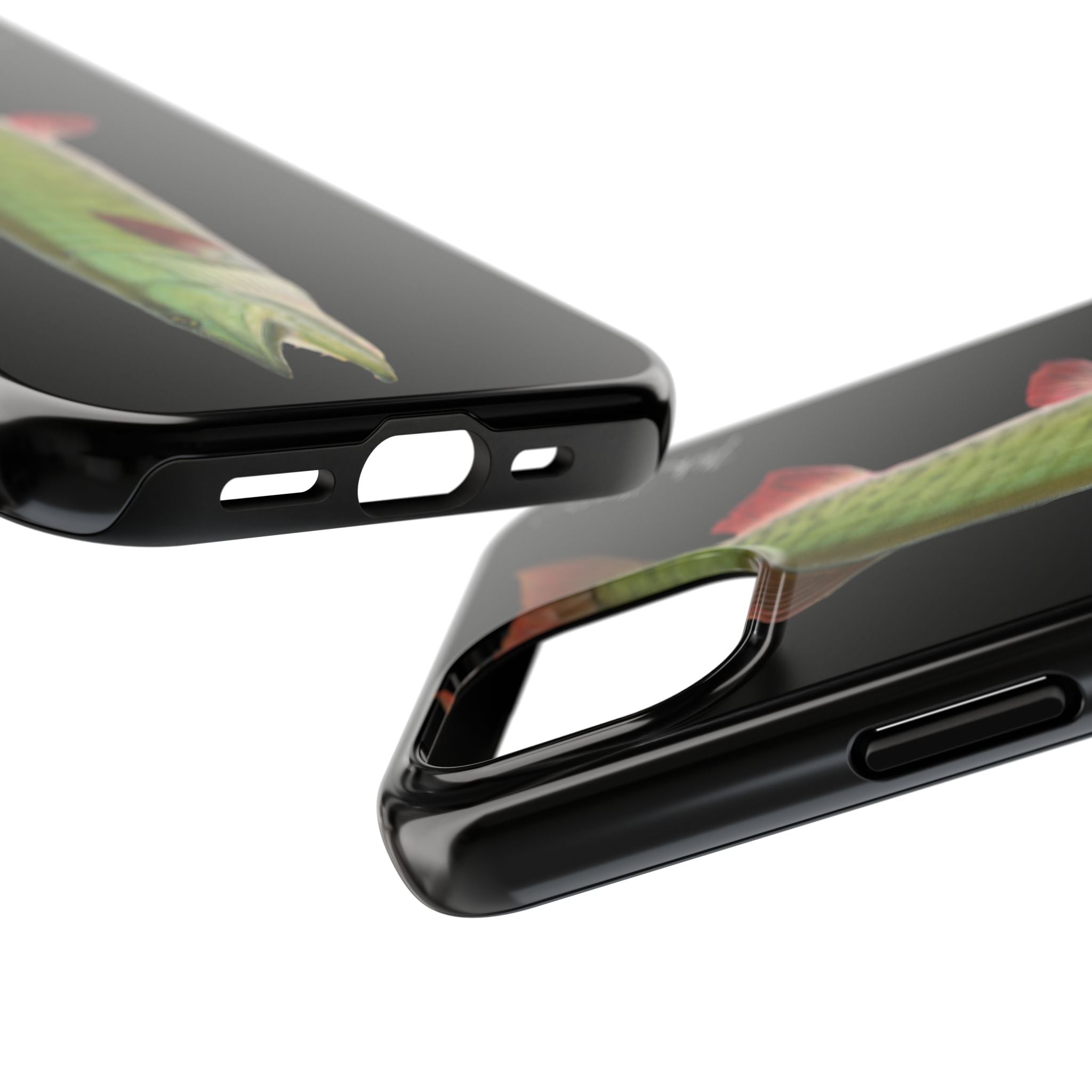 Trophy Muskie Black Phone Case (iPhone)