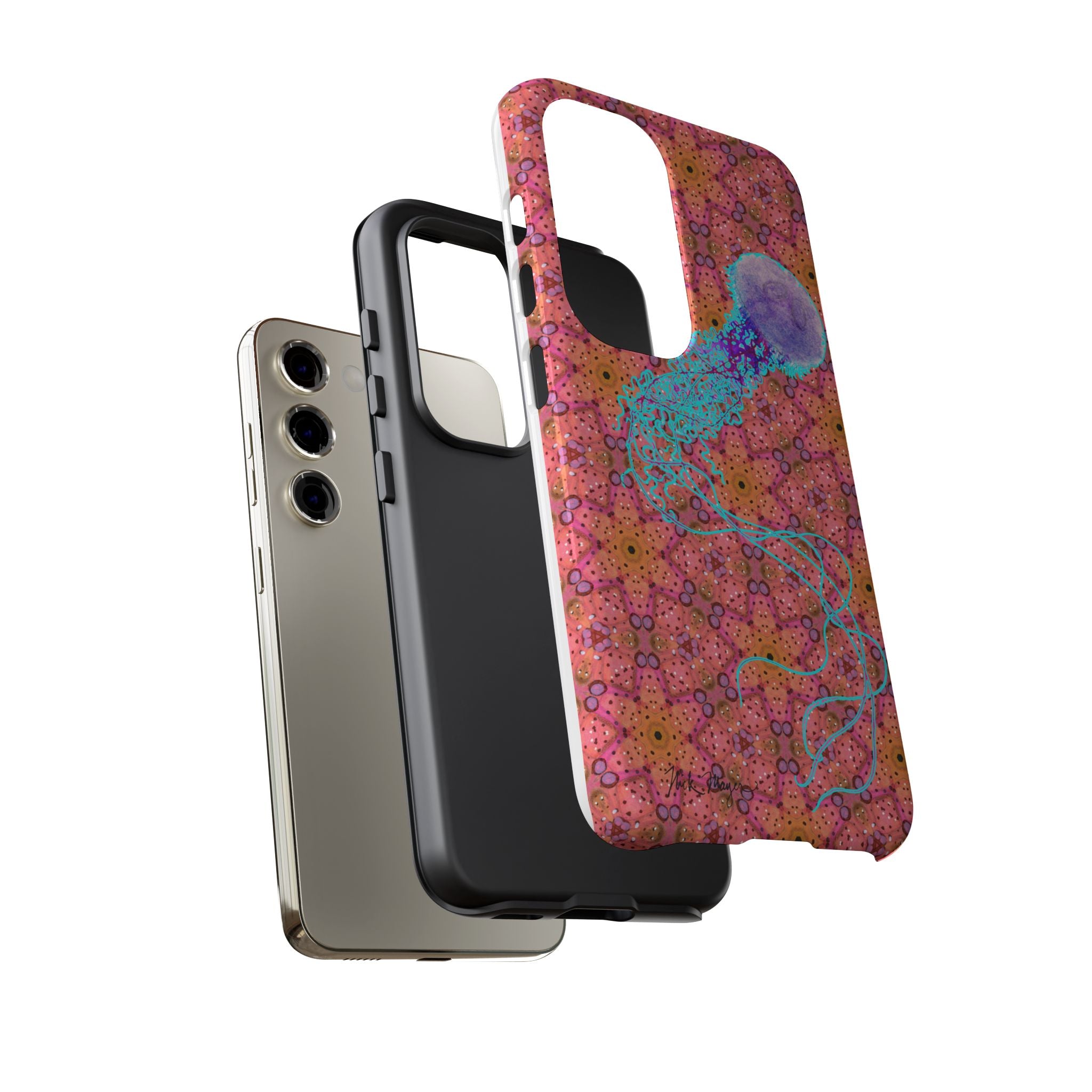 Psychedelic Jellyfish Phone Case (Samsung)
