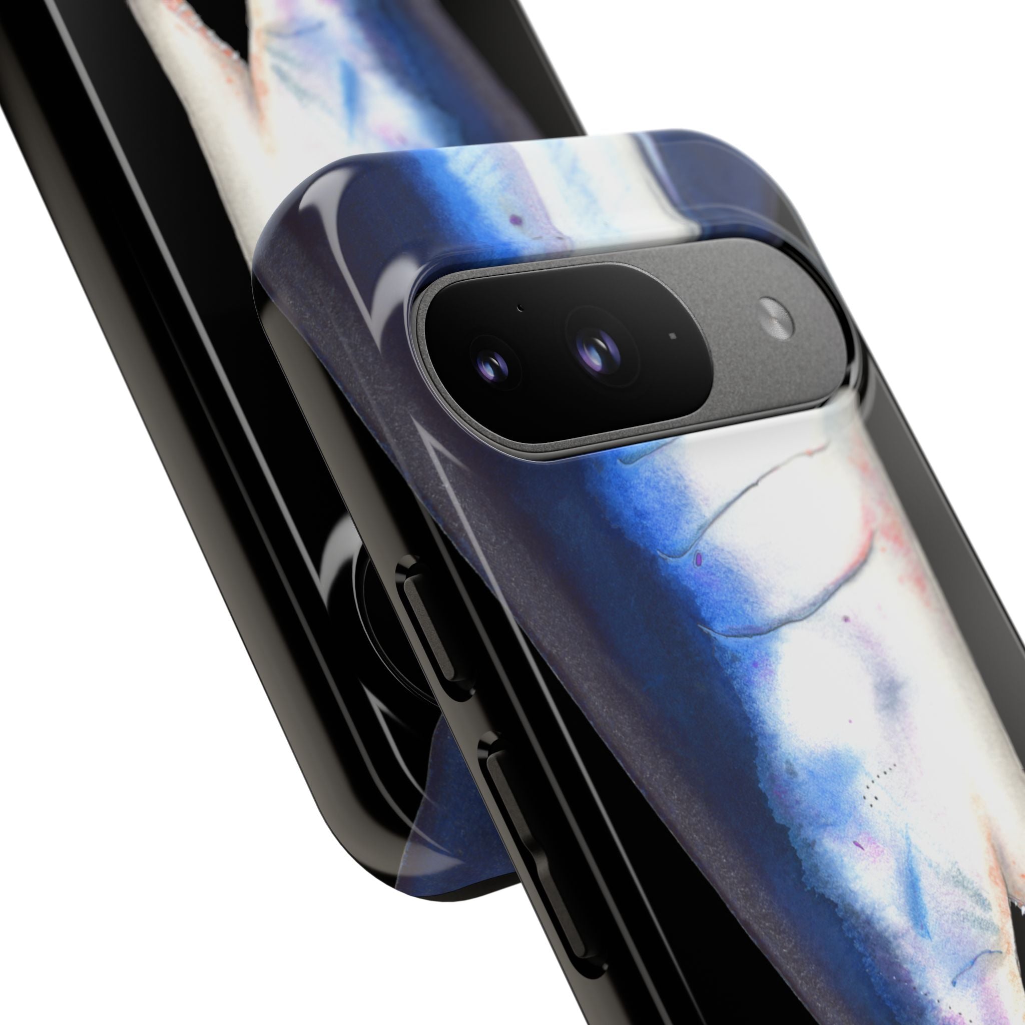 Mako Shark Face Black Phone Case (Samsung) Printify