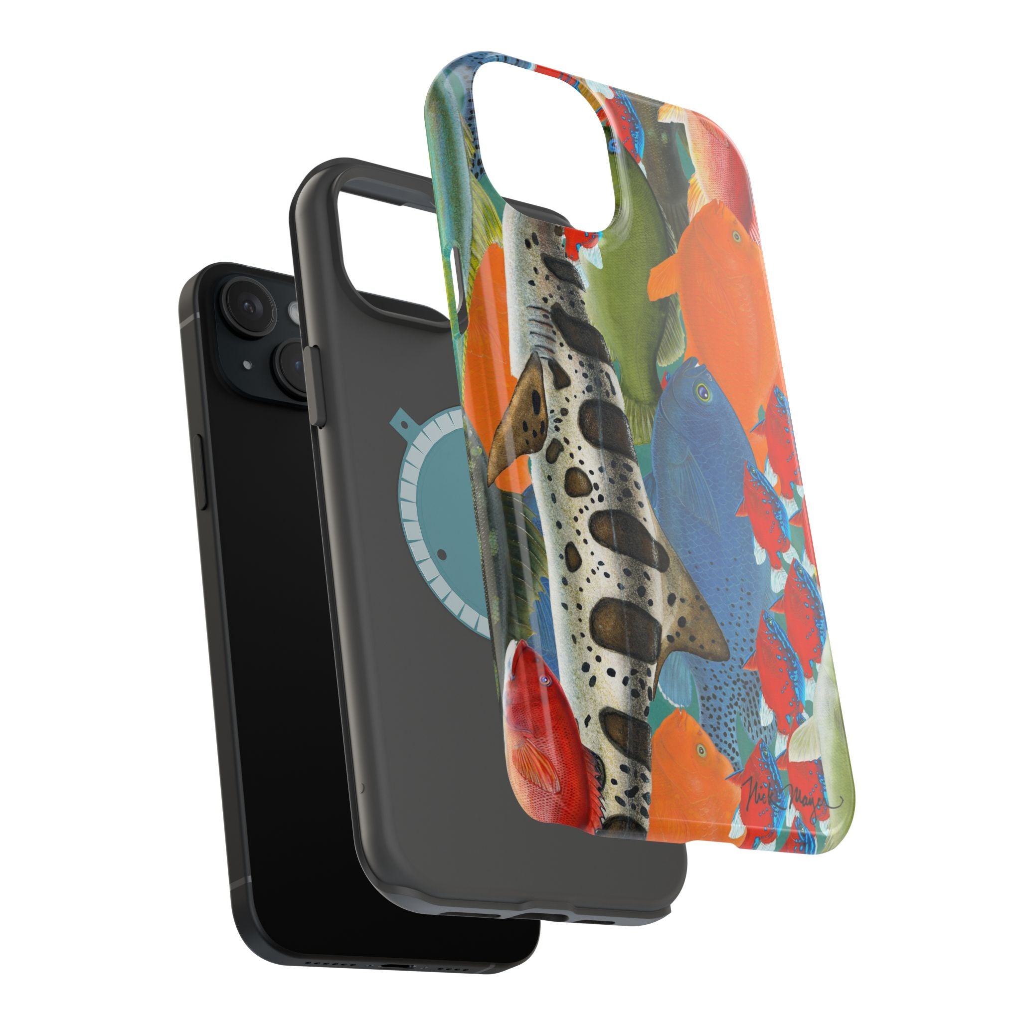 California Dive Fish MagSafe iPhone Case