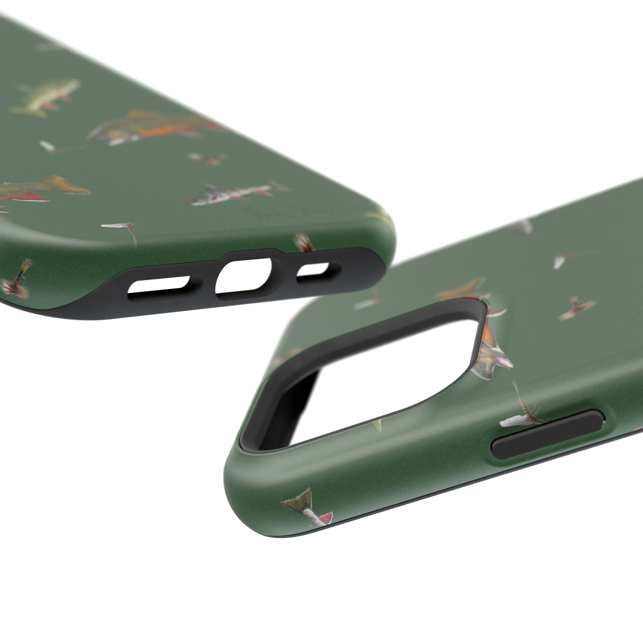 Trout and Flies MagSafe iPhone Case