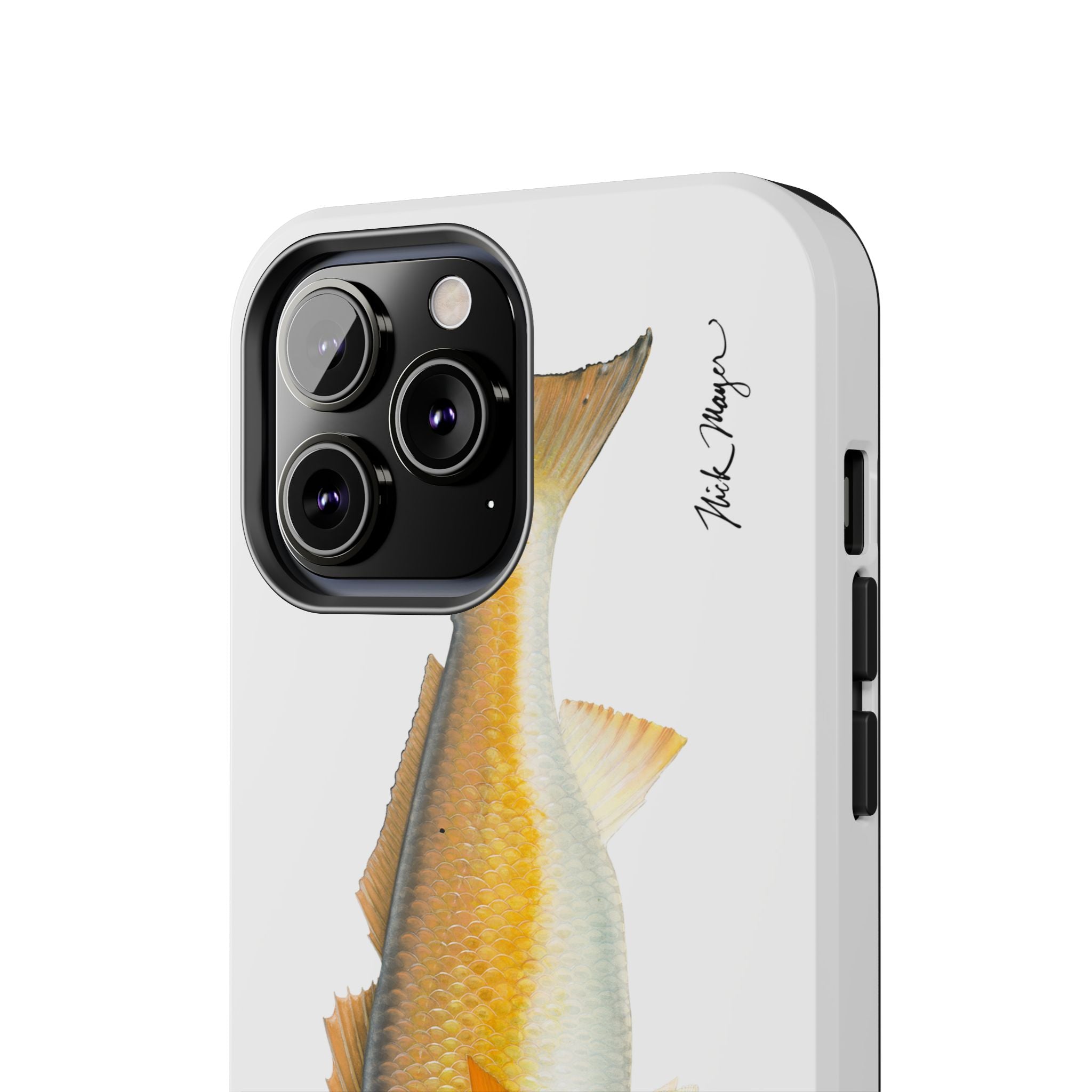 Bull Redfish White Phone Case (iPhone)