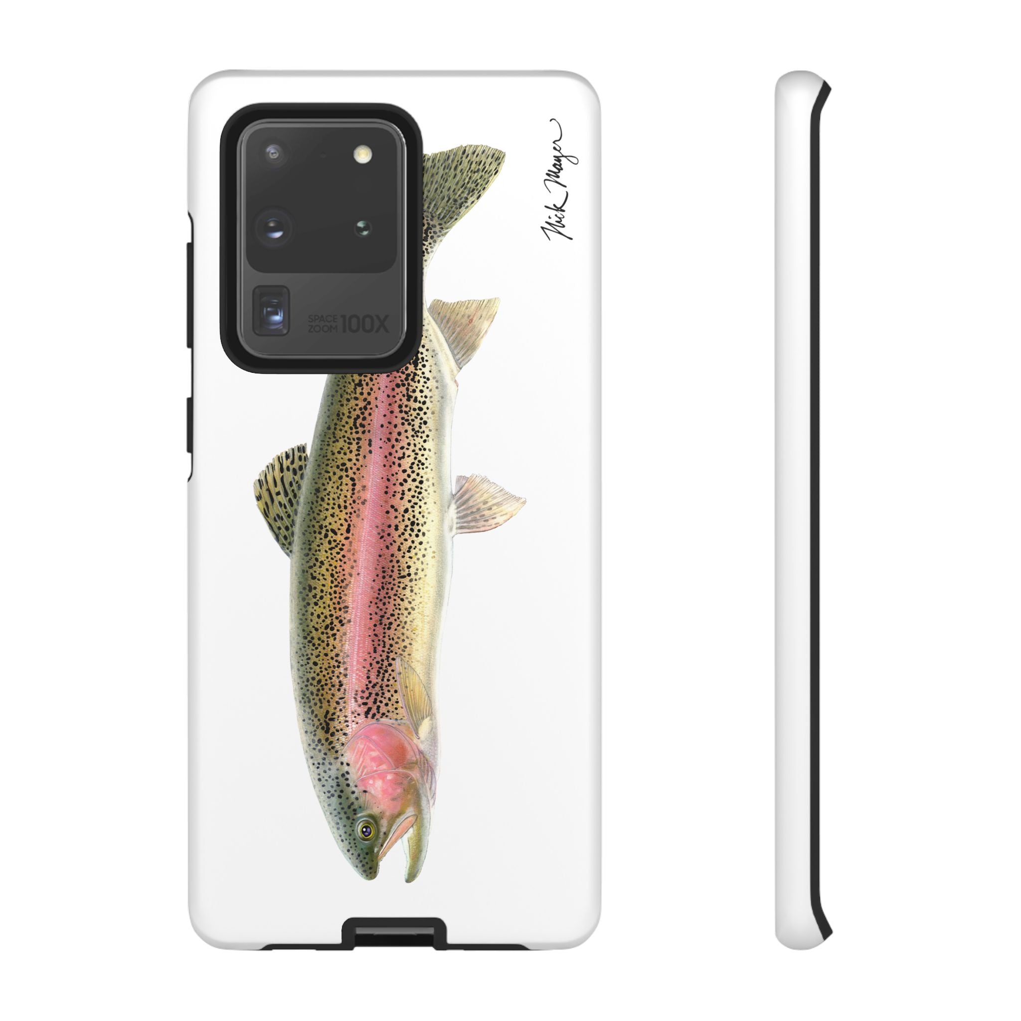 Rainbow Trout White Phone Case (Samsung) Printify