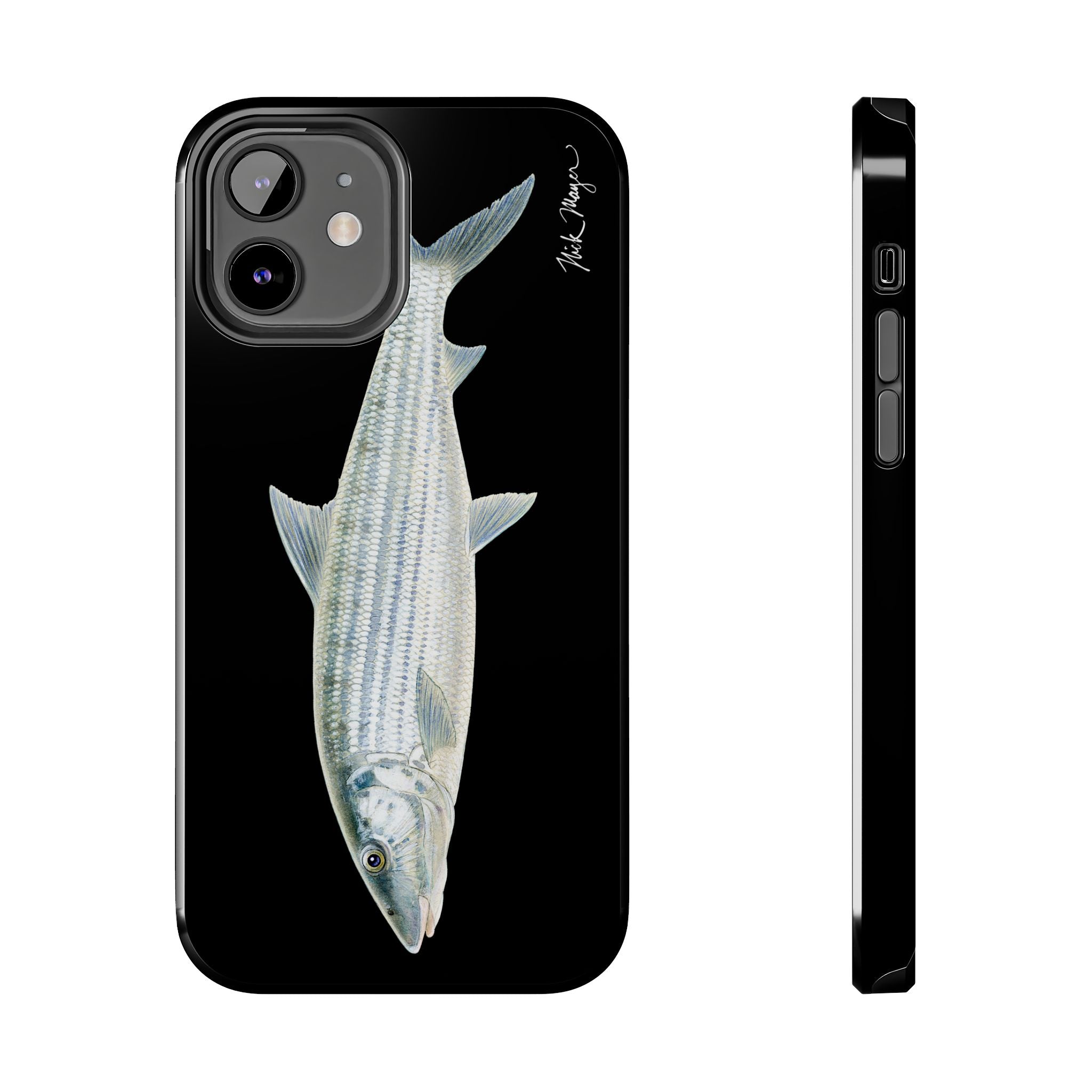 Bonefish Black Phone Case (iPhone)