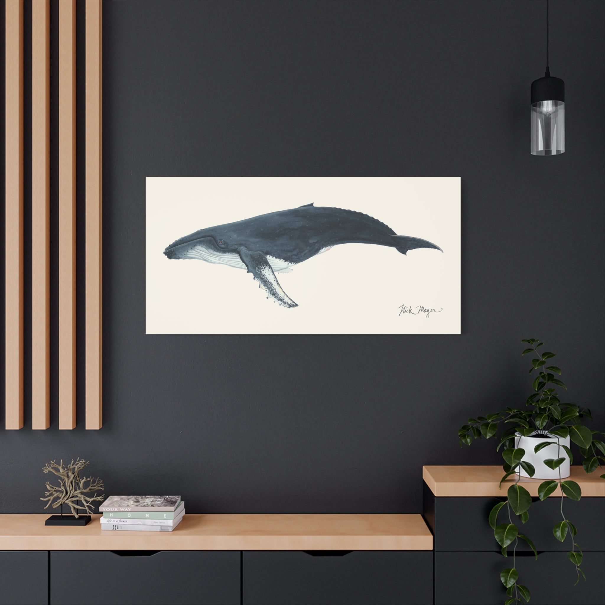 Humpback Whale Canvas Print