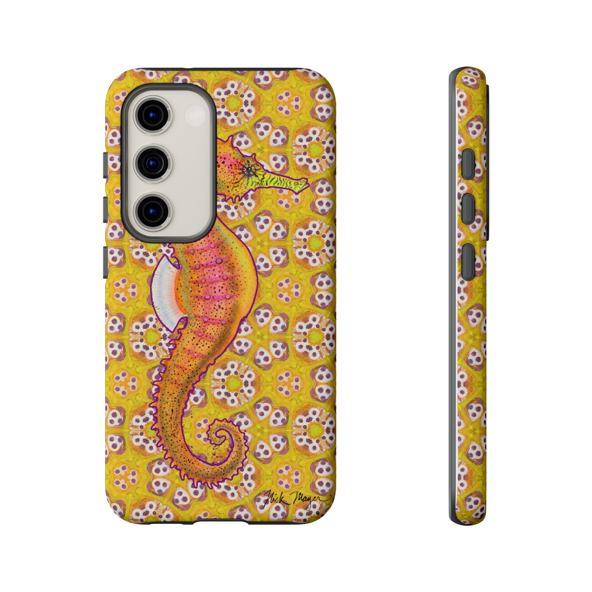 Psychedelic Seahorse Phone Case (Samsung) Printify