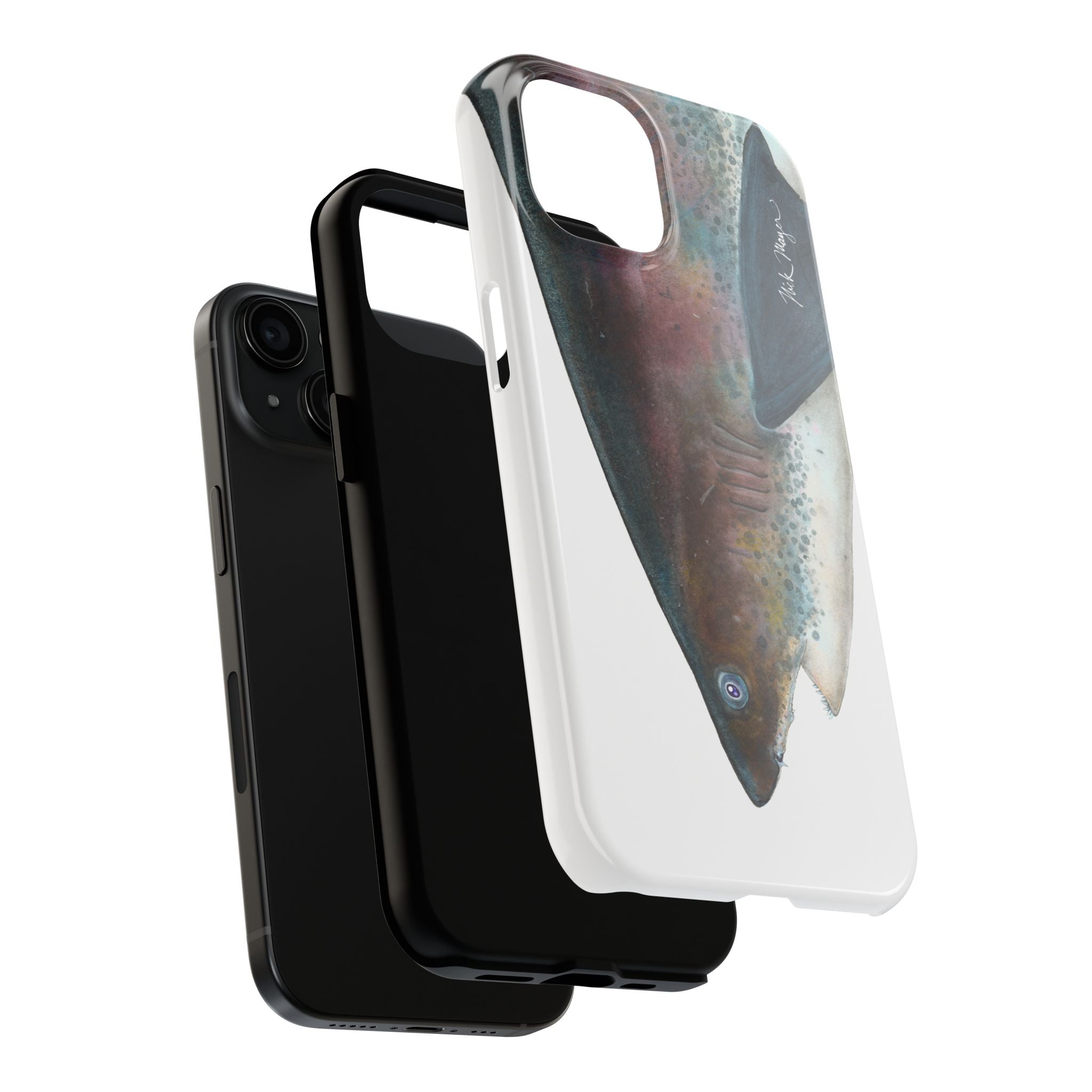 Thresher Shark Face Phone Case (iPhone)