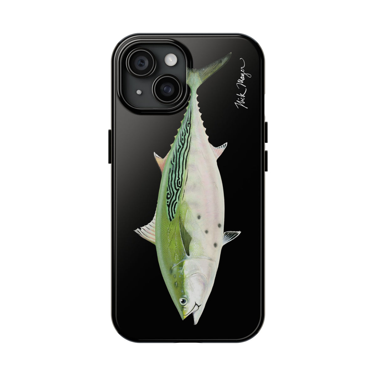 Albie Black Phone Case (iPhone) Printify
