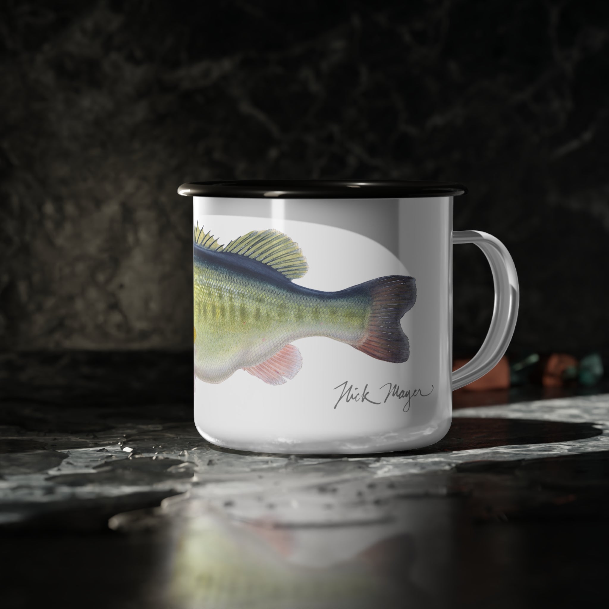Largemouth Bass III Mini Camp Mug