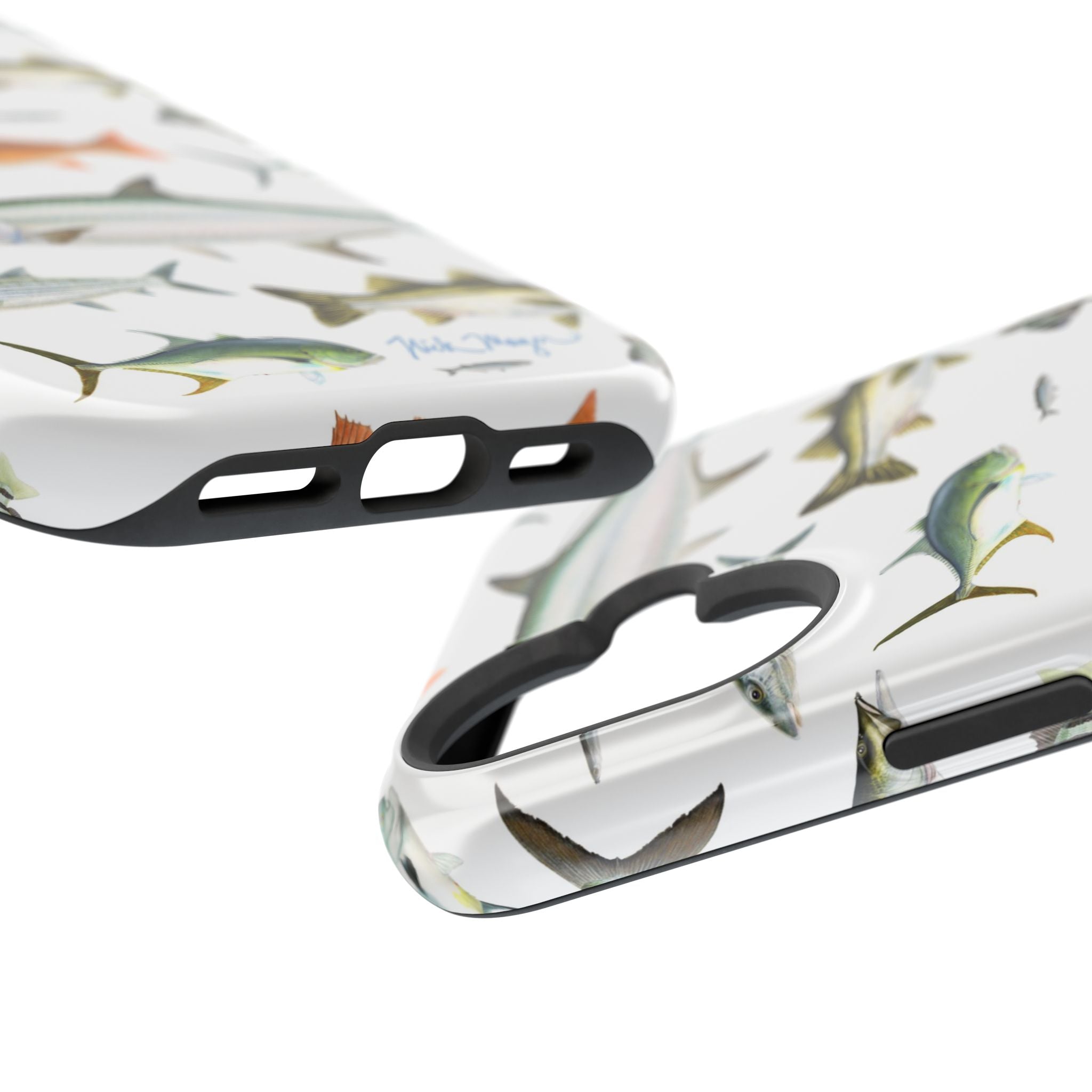 Southern Fish White MagSafe iPhone Case