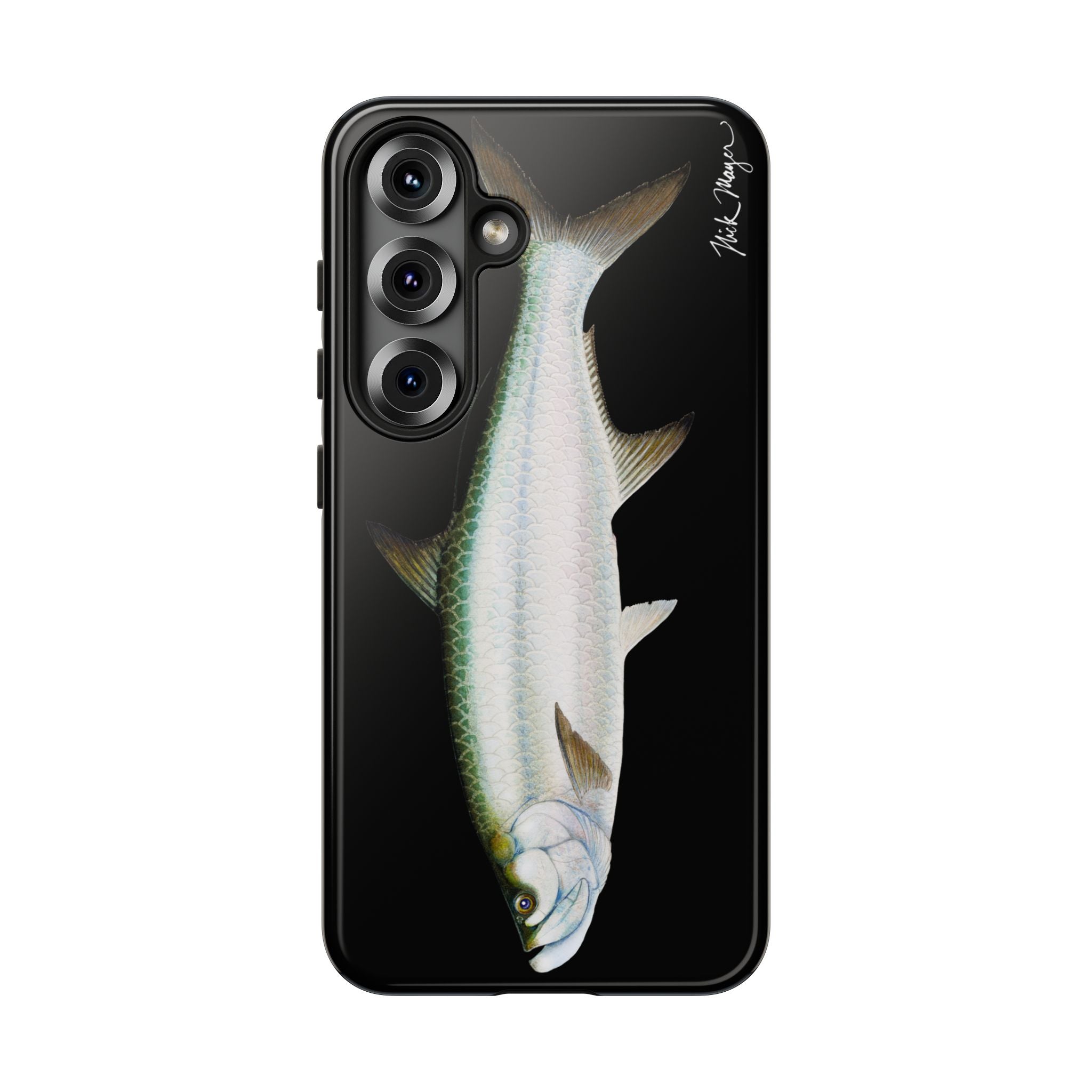 Tarpon Black Phone Case (Samsung) Printify