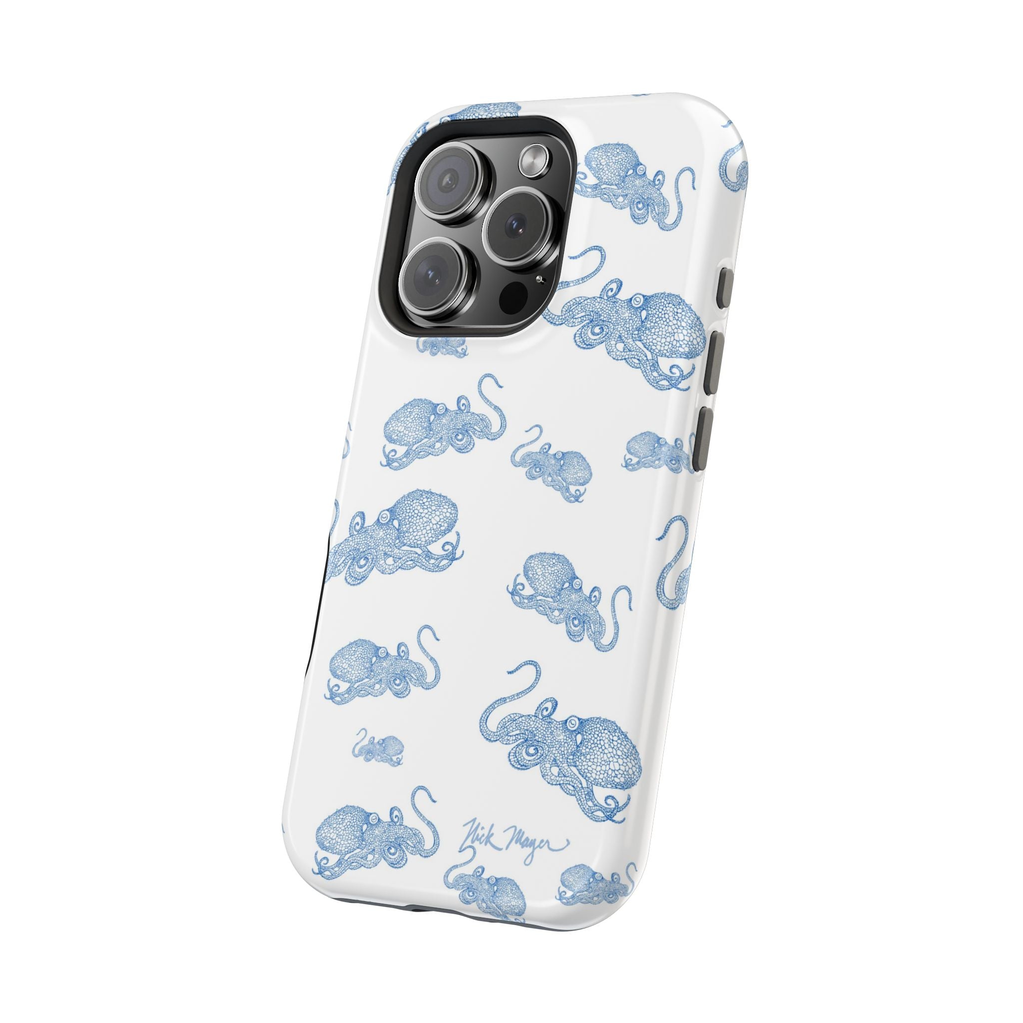 NEW Blue Octopus 2 MagSafe iPhone Case