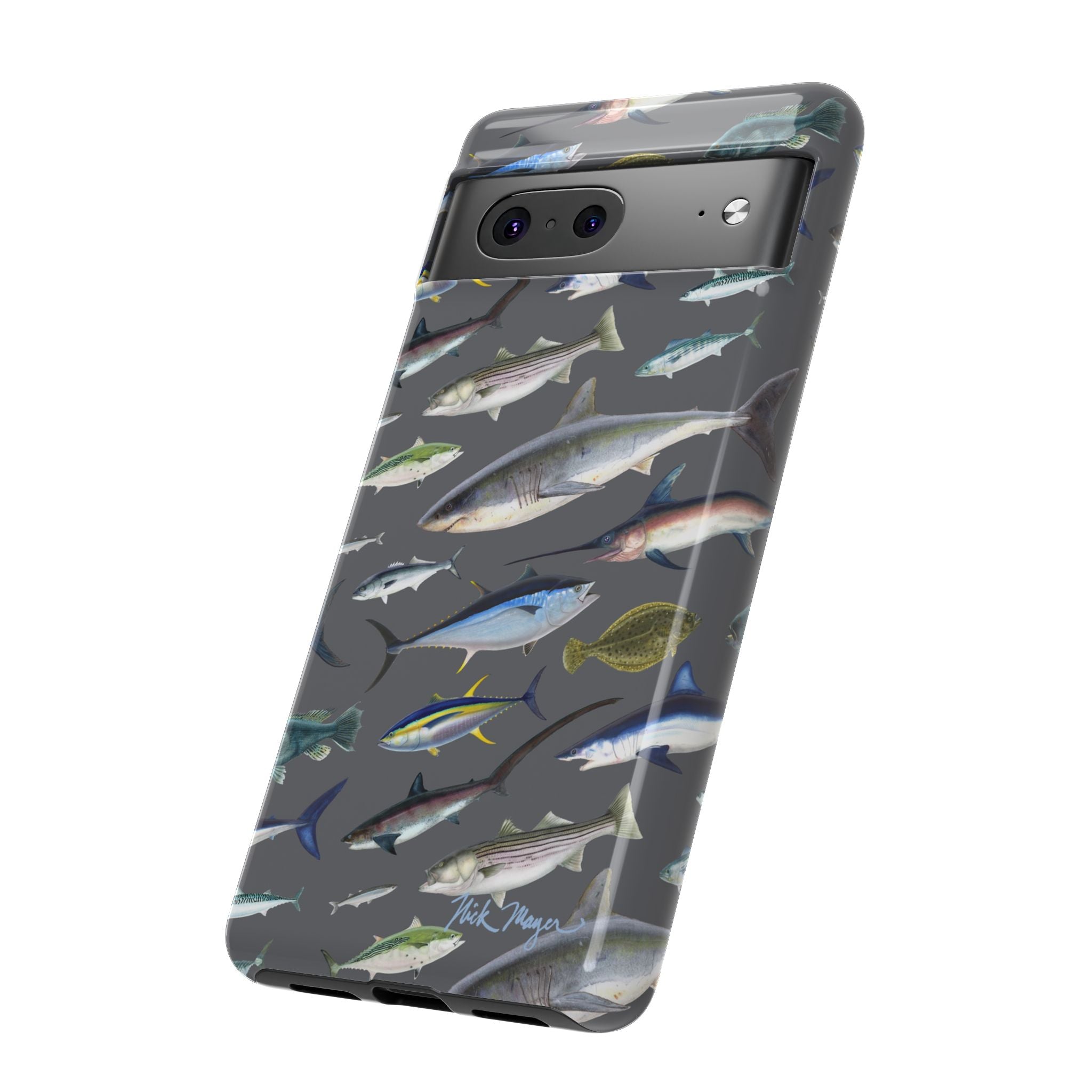 New England Offshore Fish Grey Phone Case, NEW!  (Samsung)